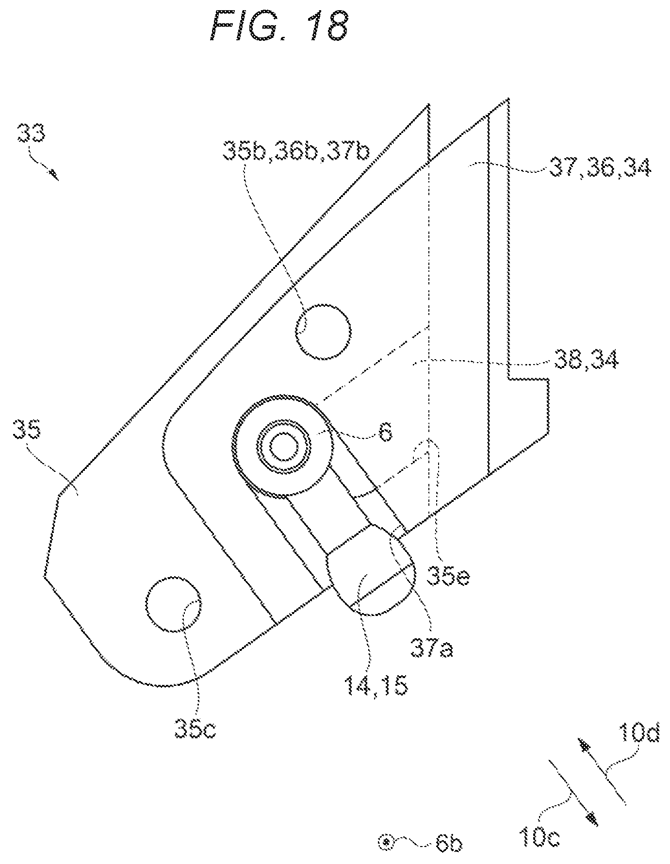 Patent US11779087 Figure 18 – Band and timepiece