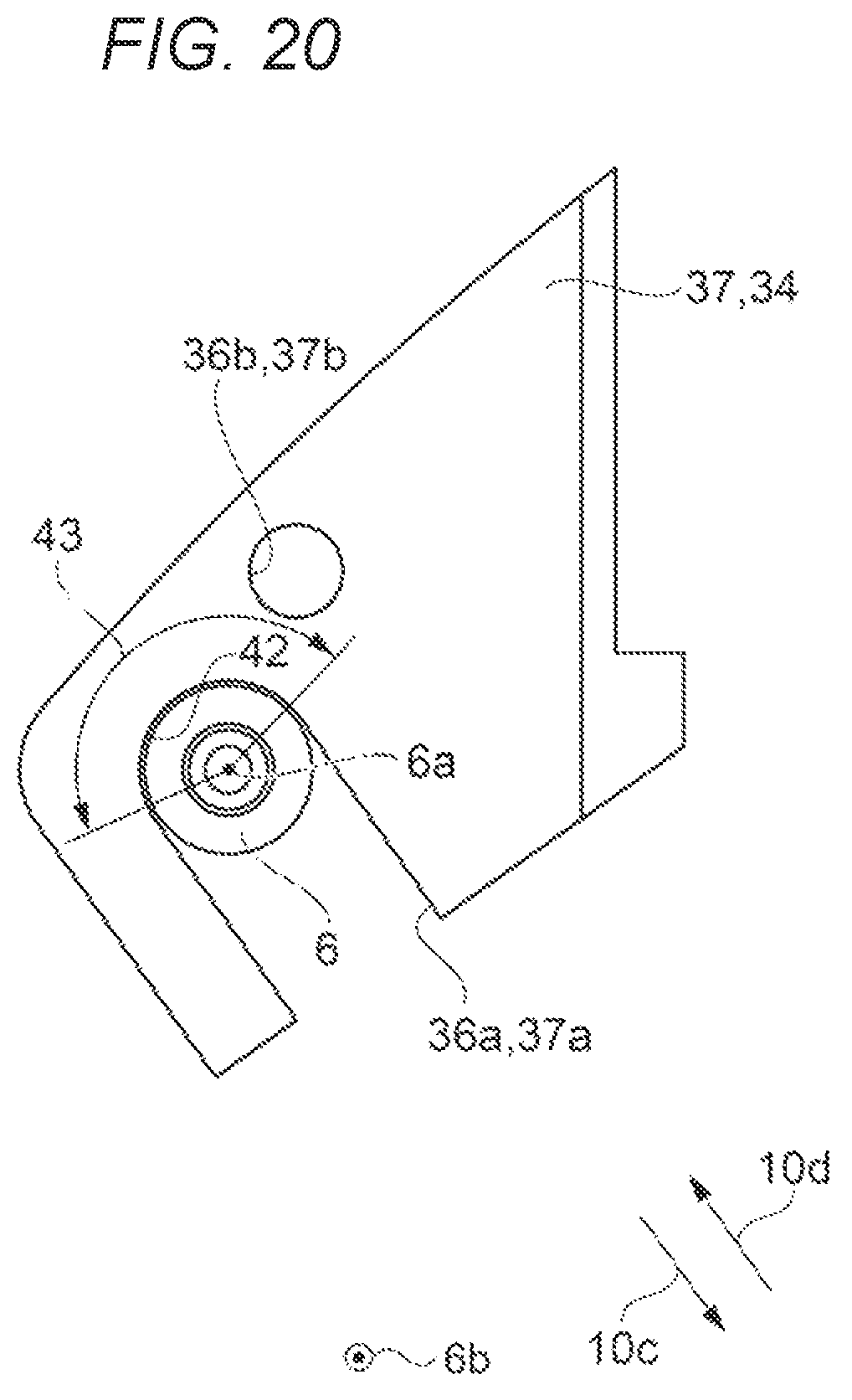 Patent US11779087 Figure 20 – Band and timepiece