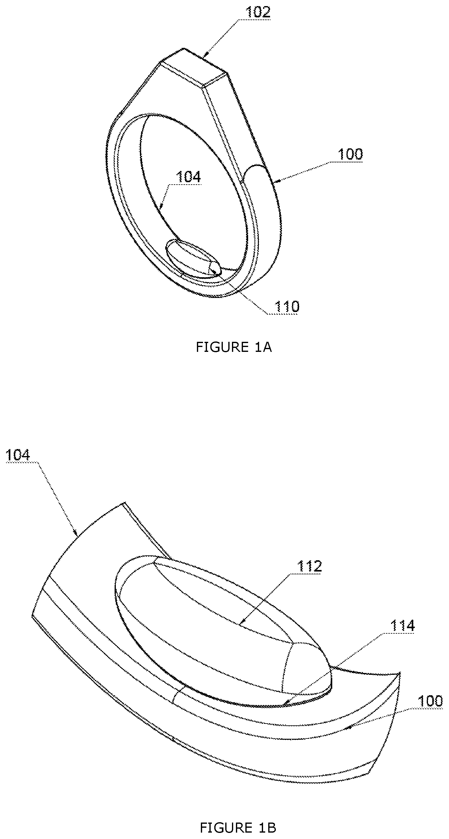Patent US11779088 Figure 1 – Pad for tightening a ring upon a finger, and methods and kit relating thereto