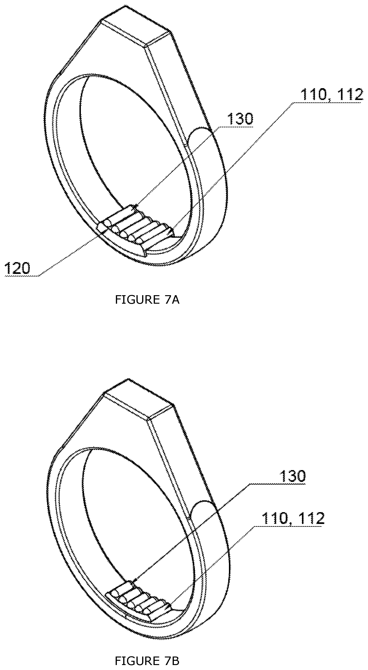 Patent US11779088 Figure 6 – Pad for tightening a ring upon a finger, and methods and kit relating thereto