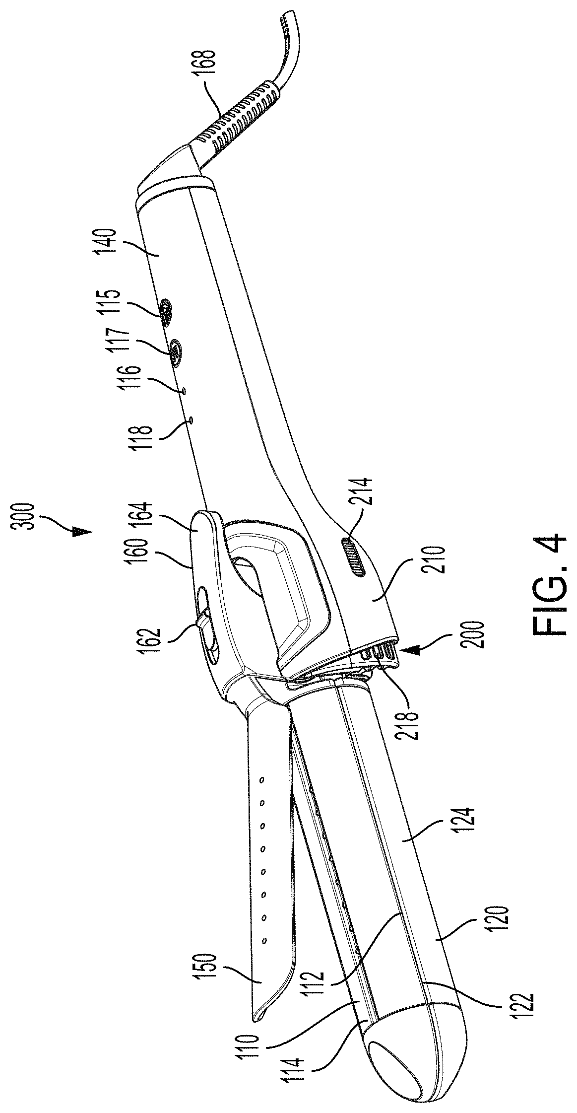 Patent US11779091 Figure 4 – Hair styling apparatus with ion emitter