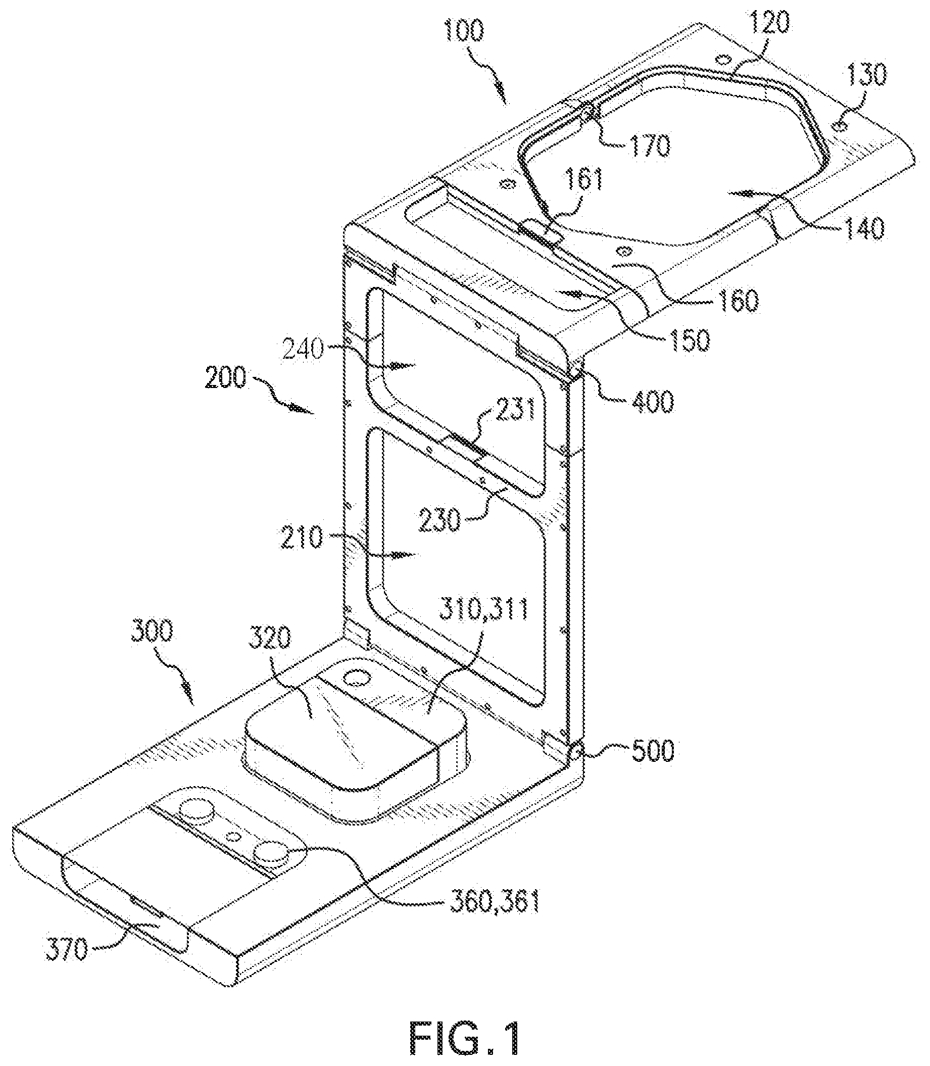 Patent US11779092 — Collapsible mist steamer — Figure 1