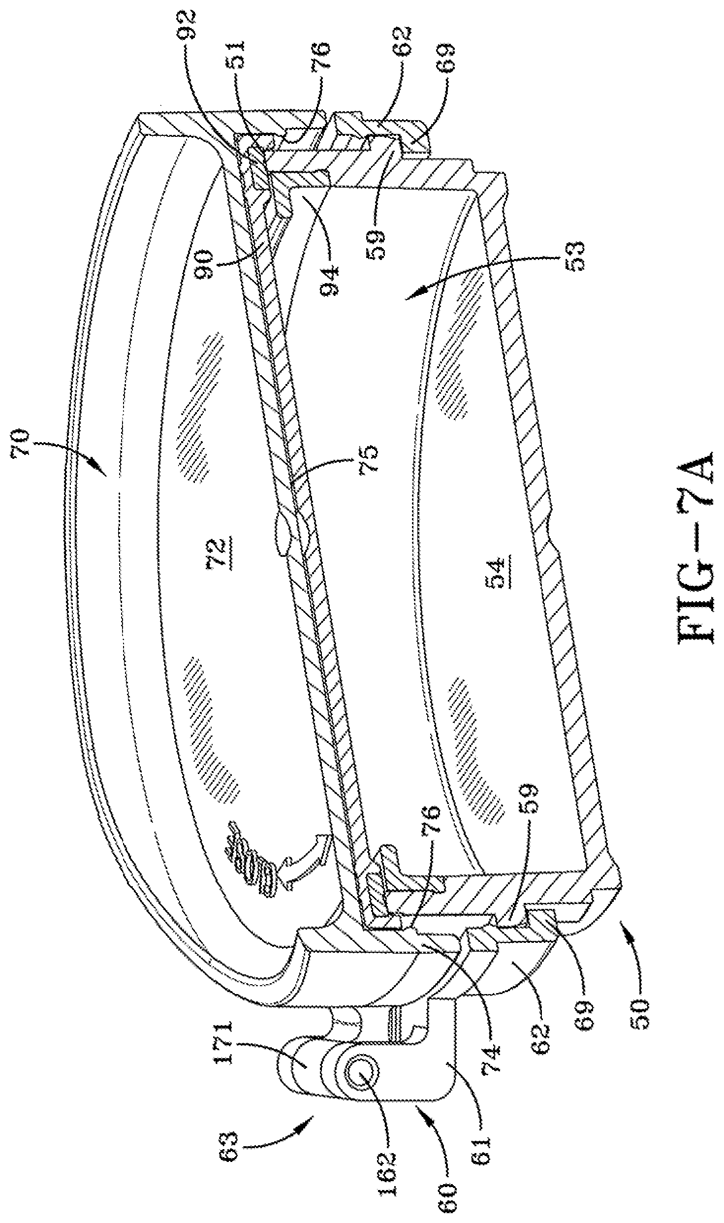 Patent US11779093 Figure 9 – Device having a sealable container for a volatile composition