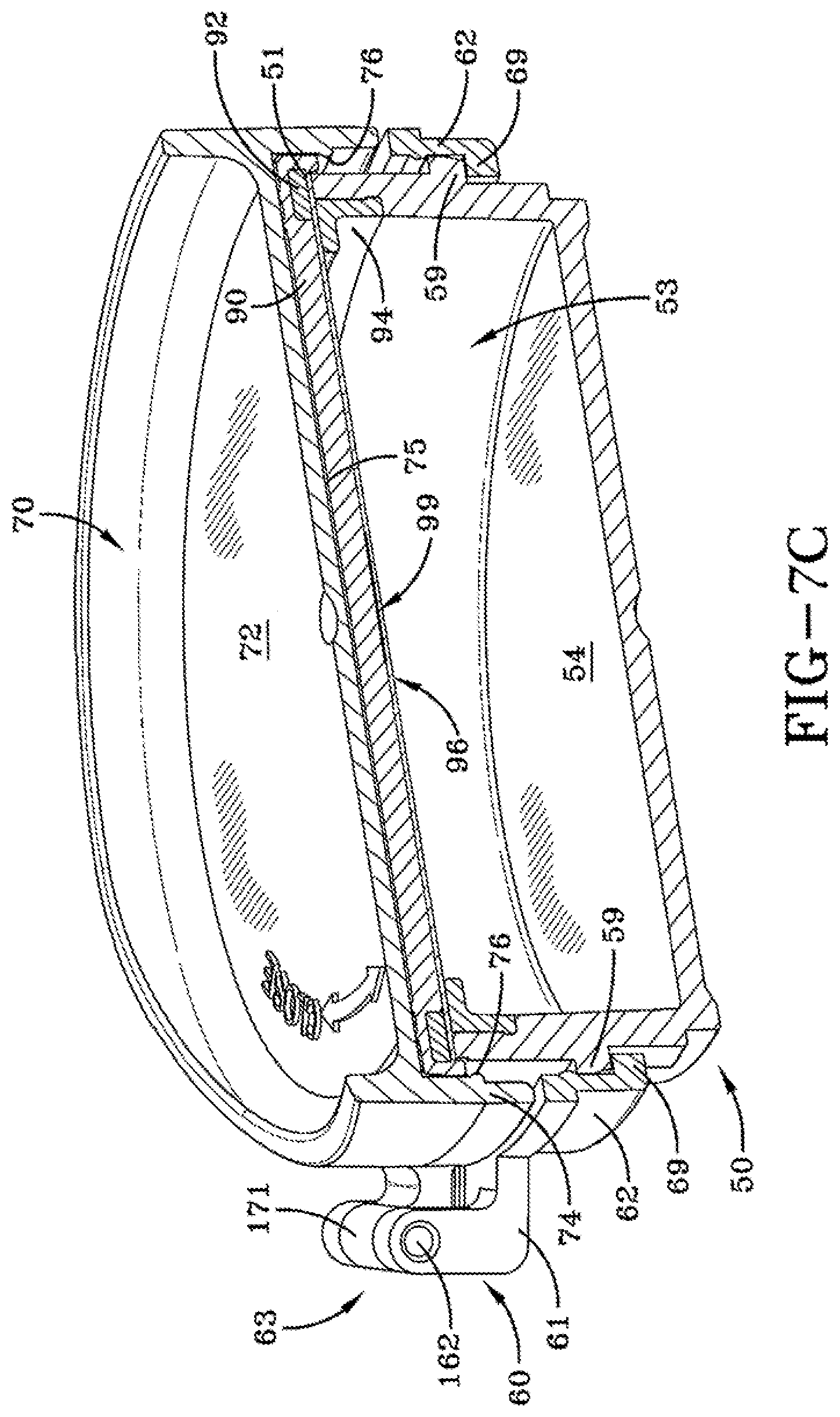 Patent US11779093 Figure 11 – Device having a sealable container for a volatile composition