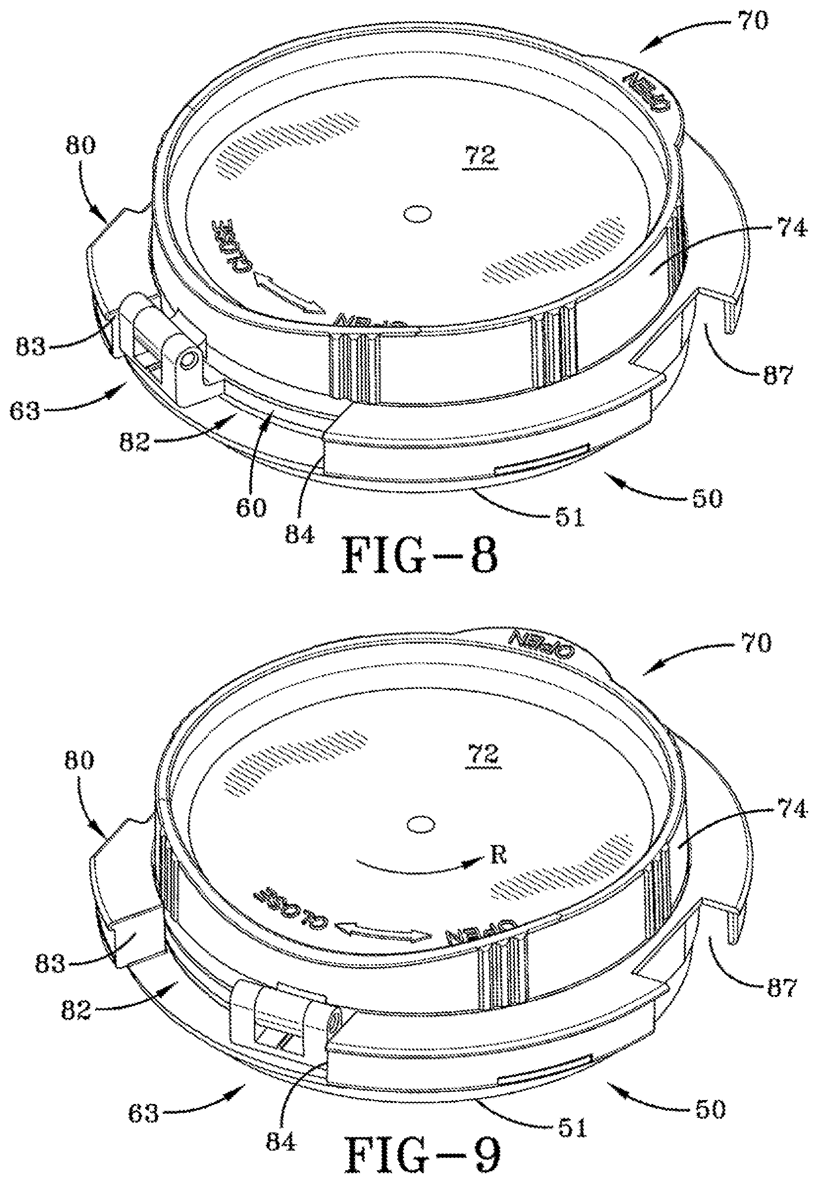 Patent US11779093 Figure 13 – Device having a sealable container for a volatile composition