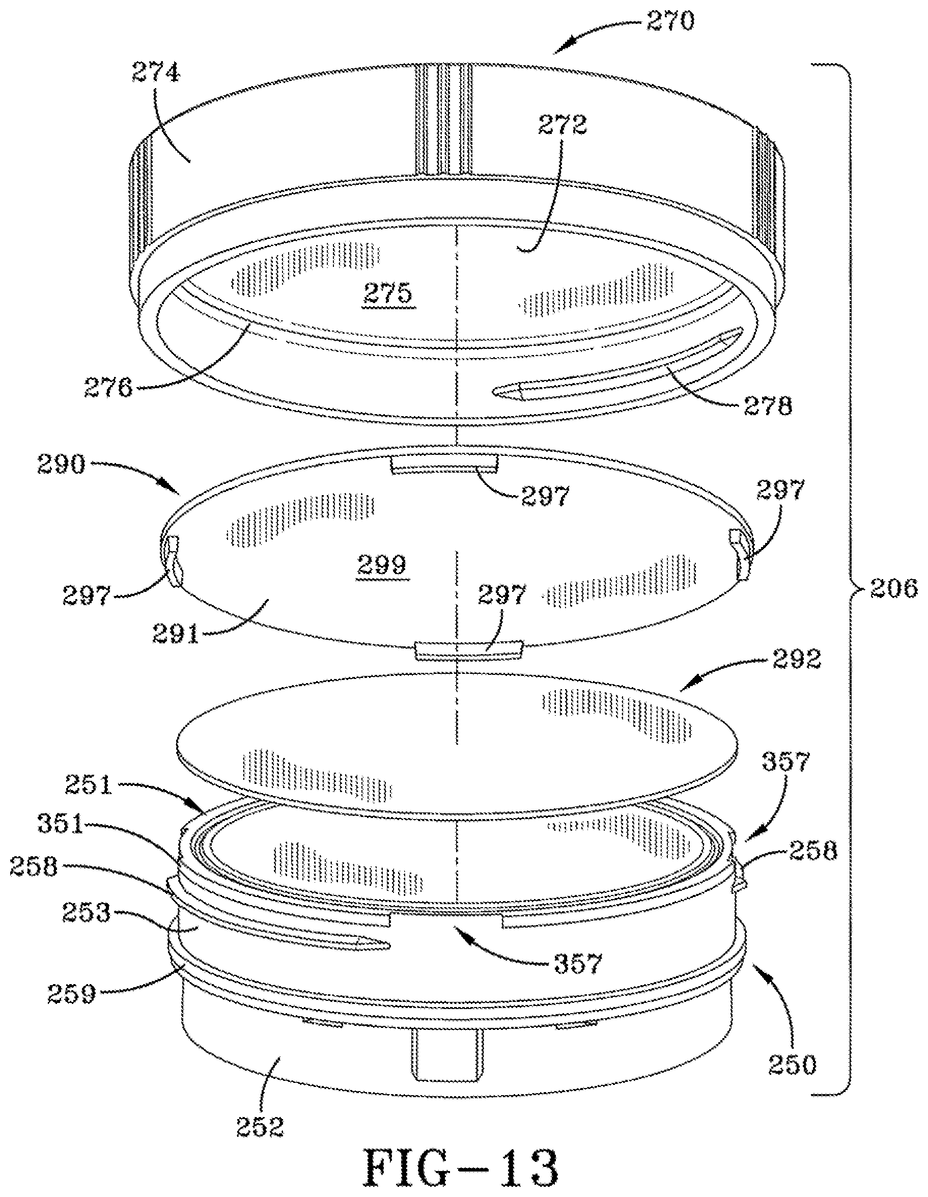 Patent US11779093 Figure 17 – Device having a sealable container for a volatile composition
