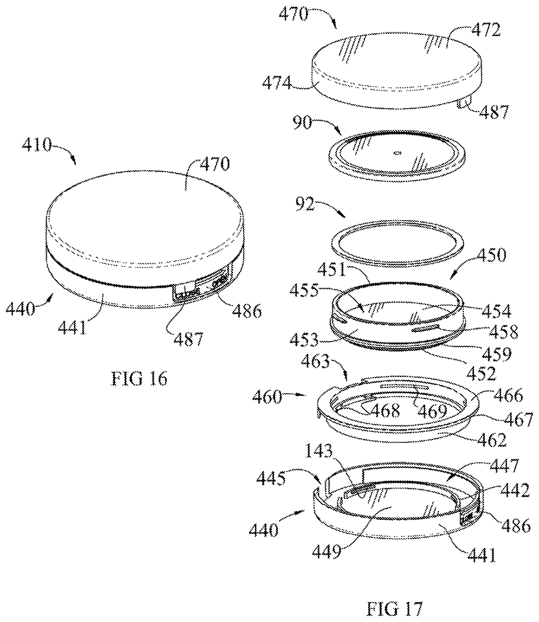 Patent US11779093 Figure 20 – Device having a sealable container for a volatile composition