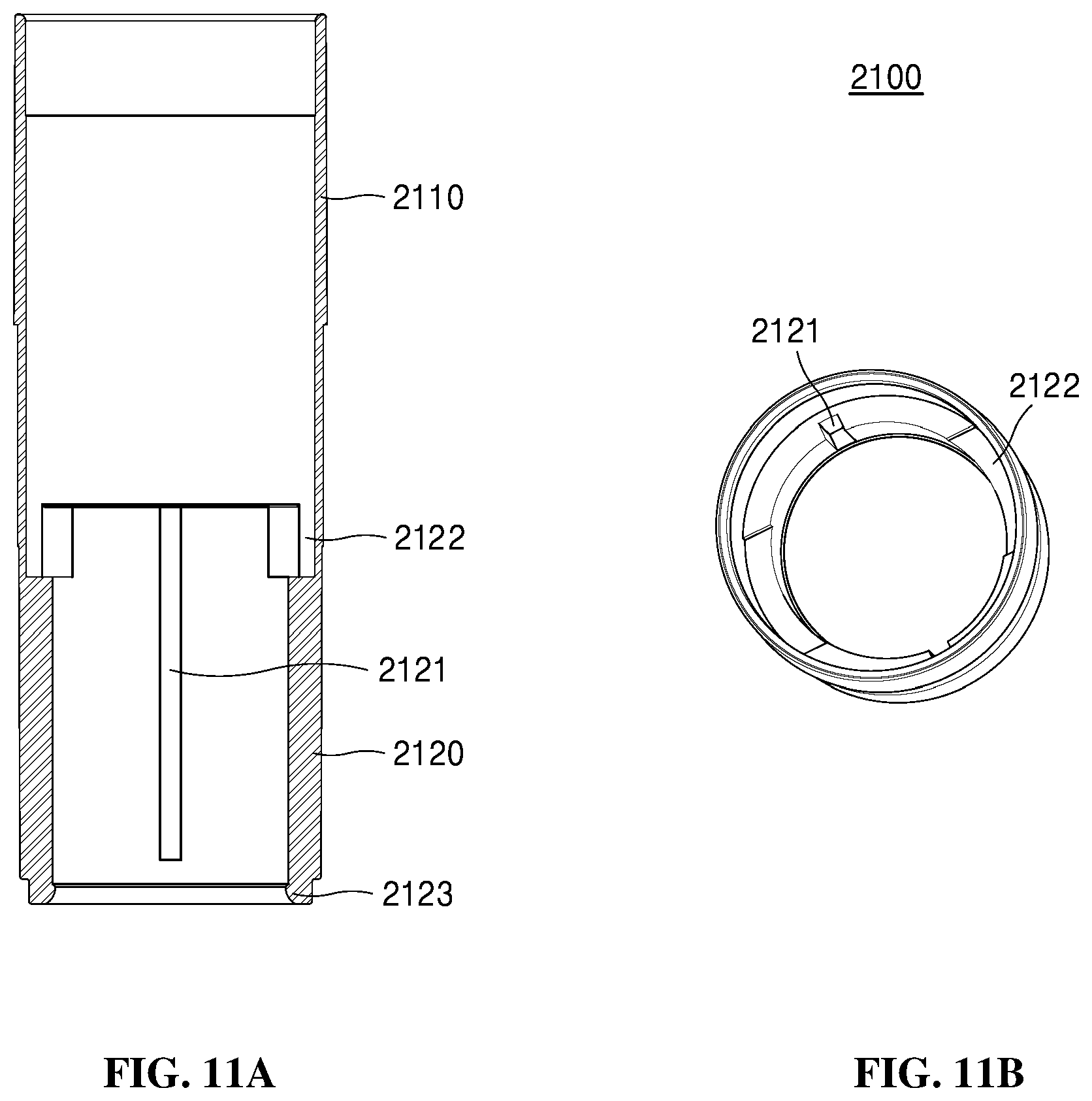 Patent US11779095 Figure 11 – Container for stick type content