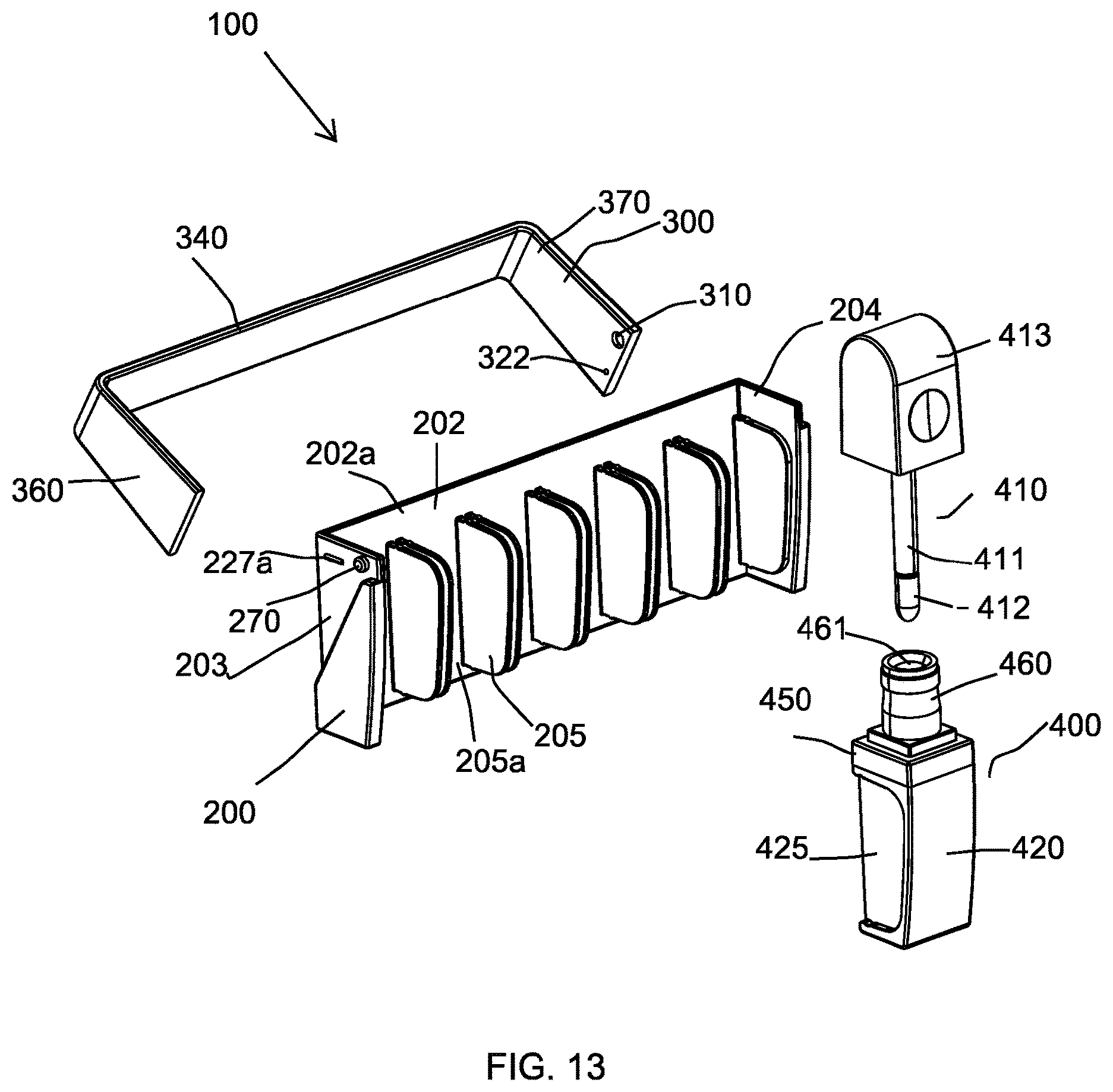 Patent US11779096 Figure 9 – Cosmetic package