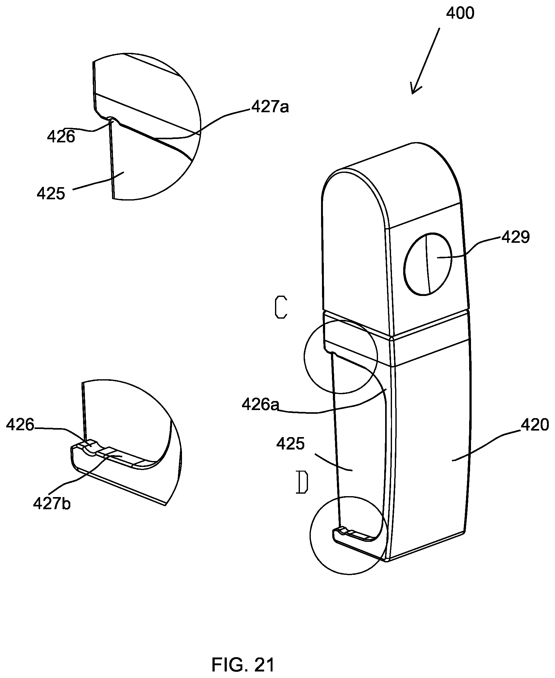 Patent US11779096 Figure 14 – Cosmetic package