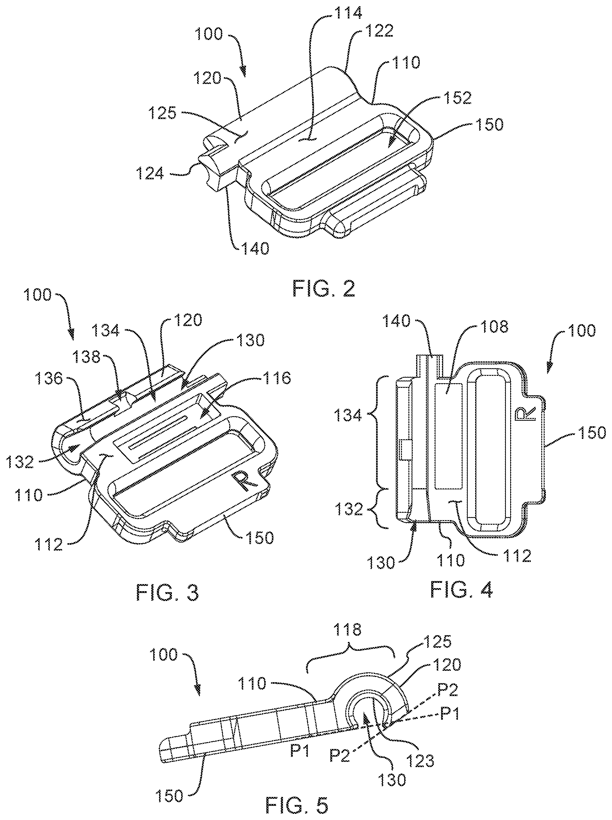 Patent US11779098 Figure 2 – Apparatus and methods of removably attaching a band to a wearable electronic device