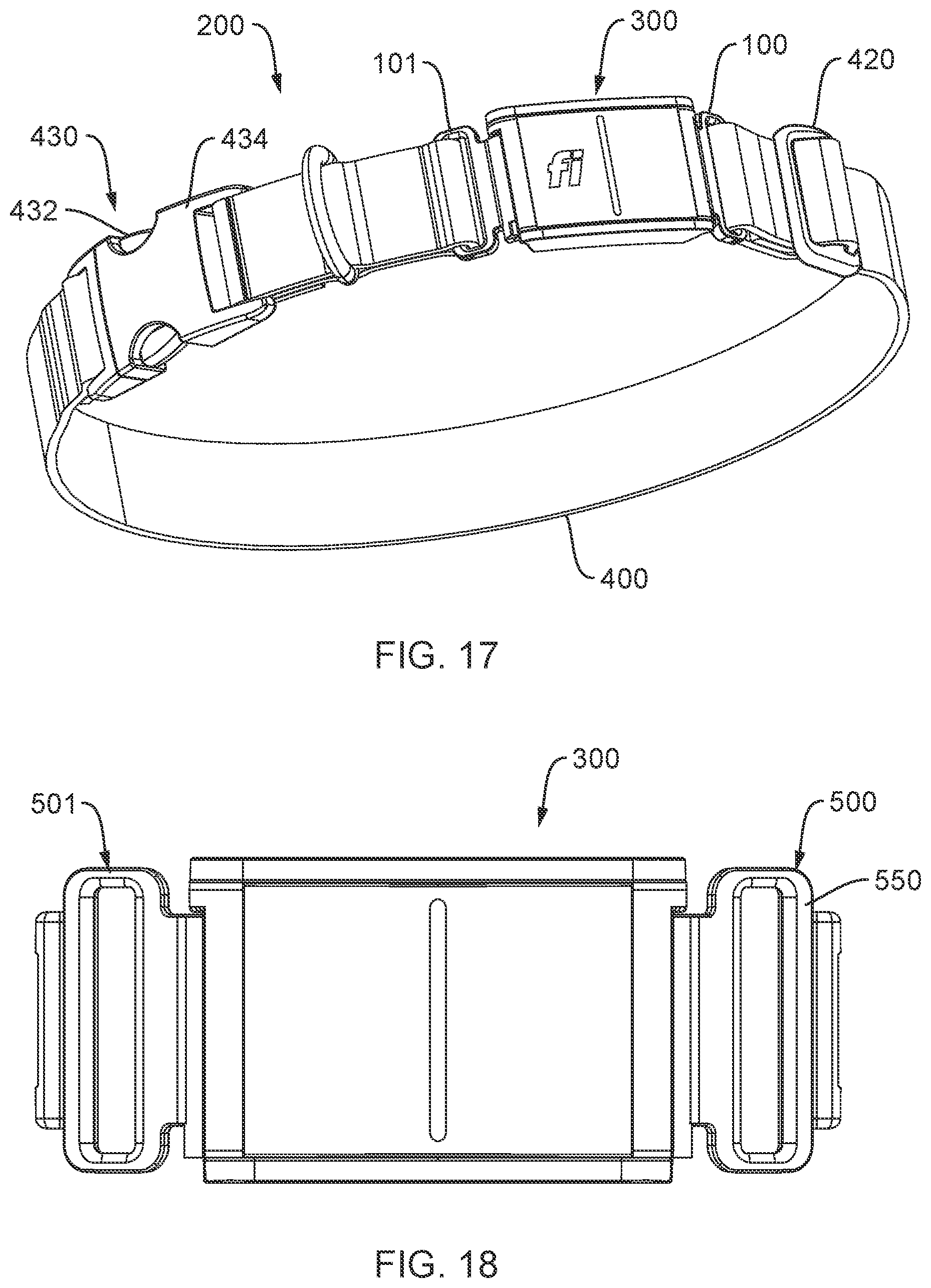 Patent US11779098 Figure 7 – Apparatus and methods of removably attaching a band to a wearable electronic device