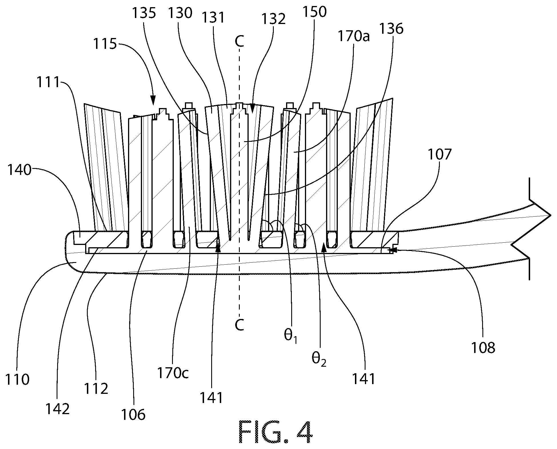 Patent US11779102 Figure 5 – Oral care implement