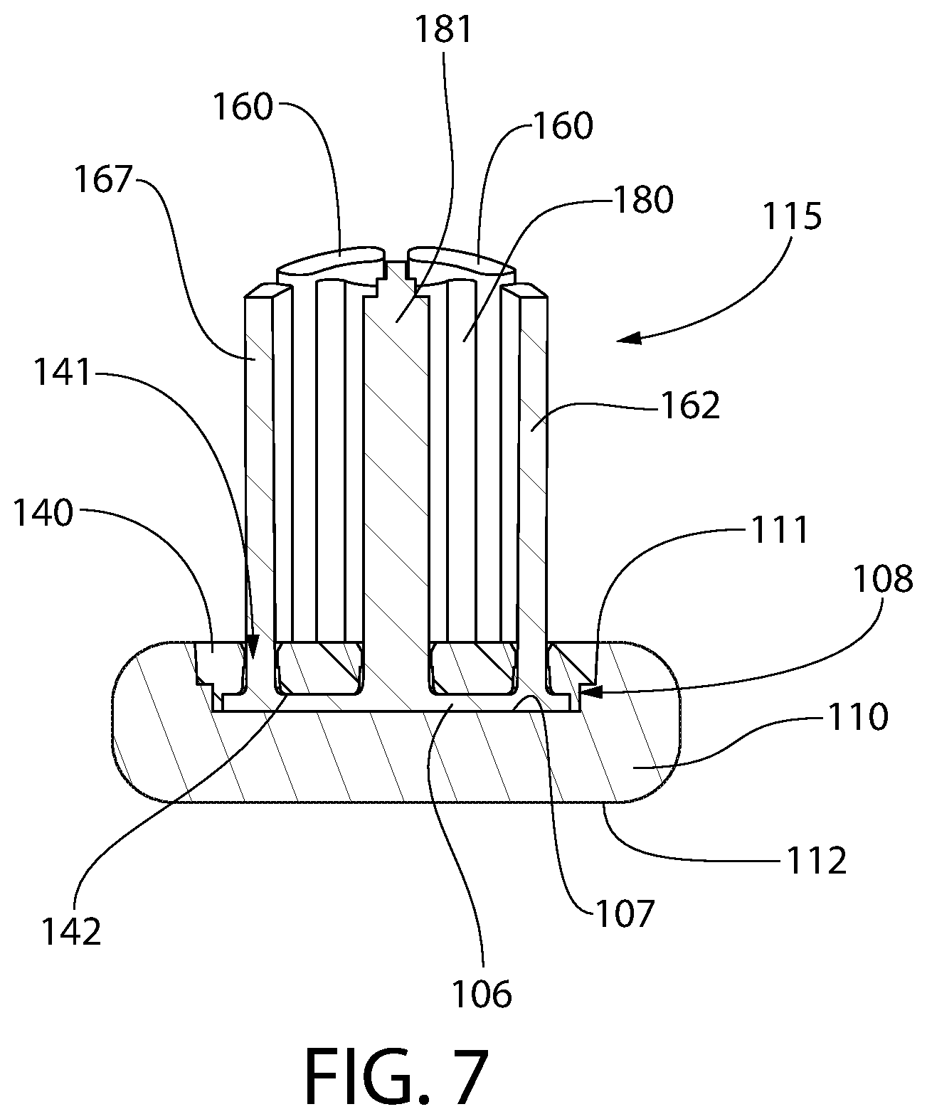 Patent US11779102 Figure 7 – Oral care implement
