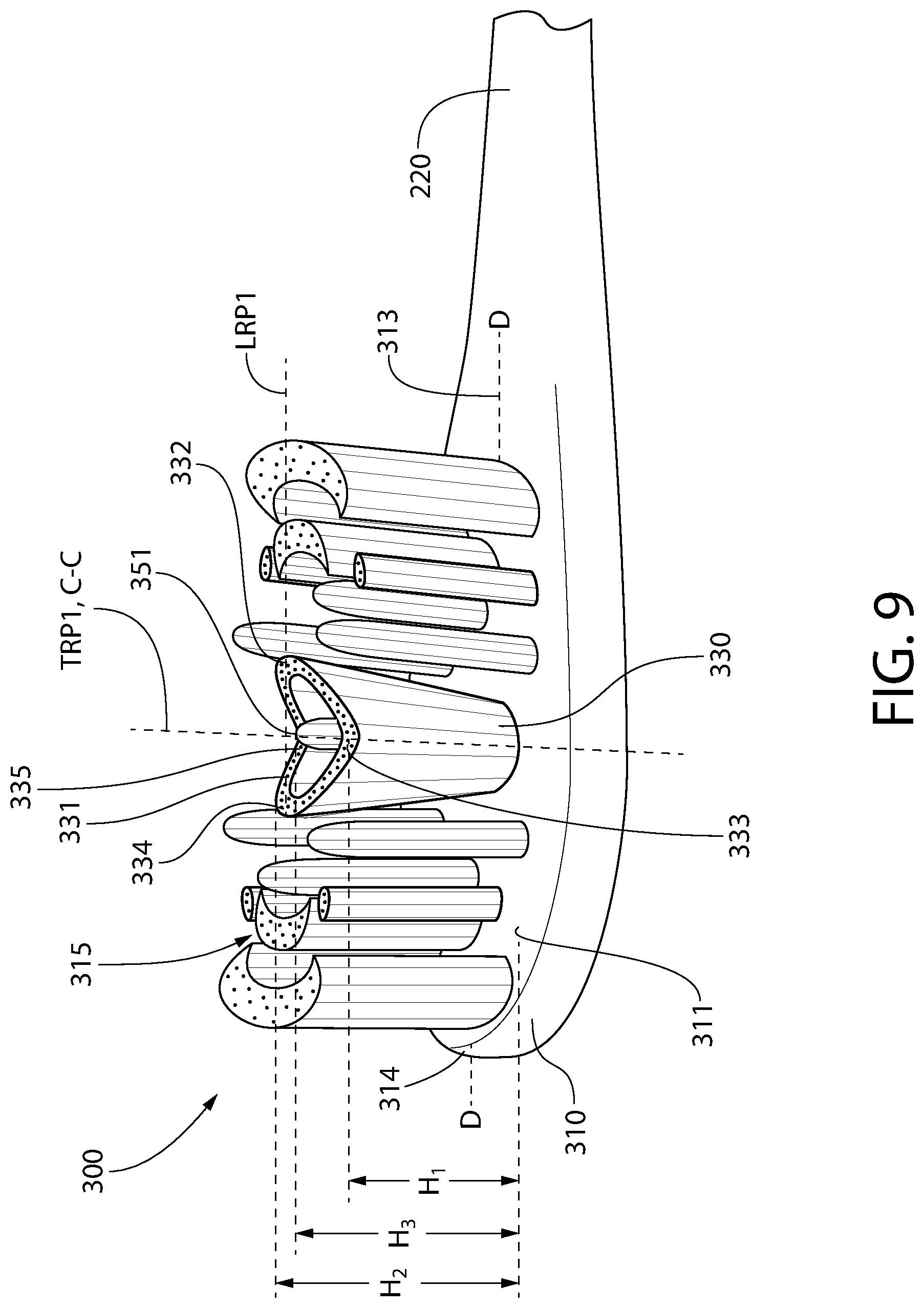 Patent US11779102 Figure 9 – Oral care implement