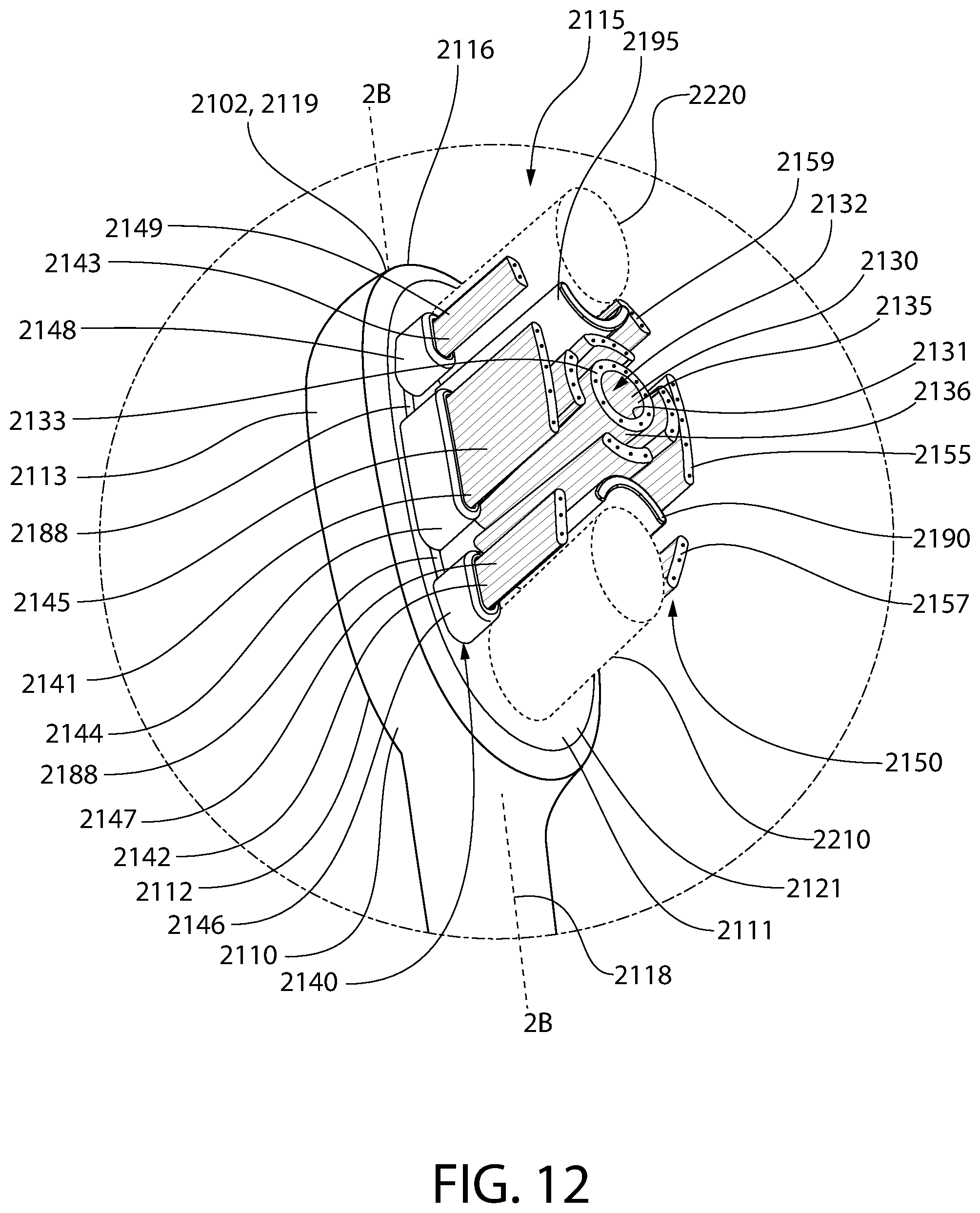 Patent US11779102 Figure 12 – Oral care implement