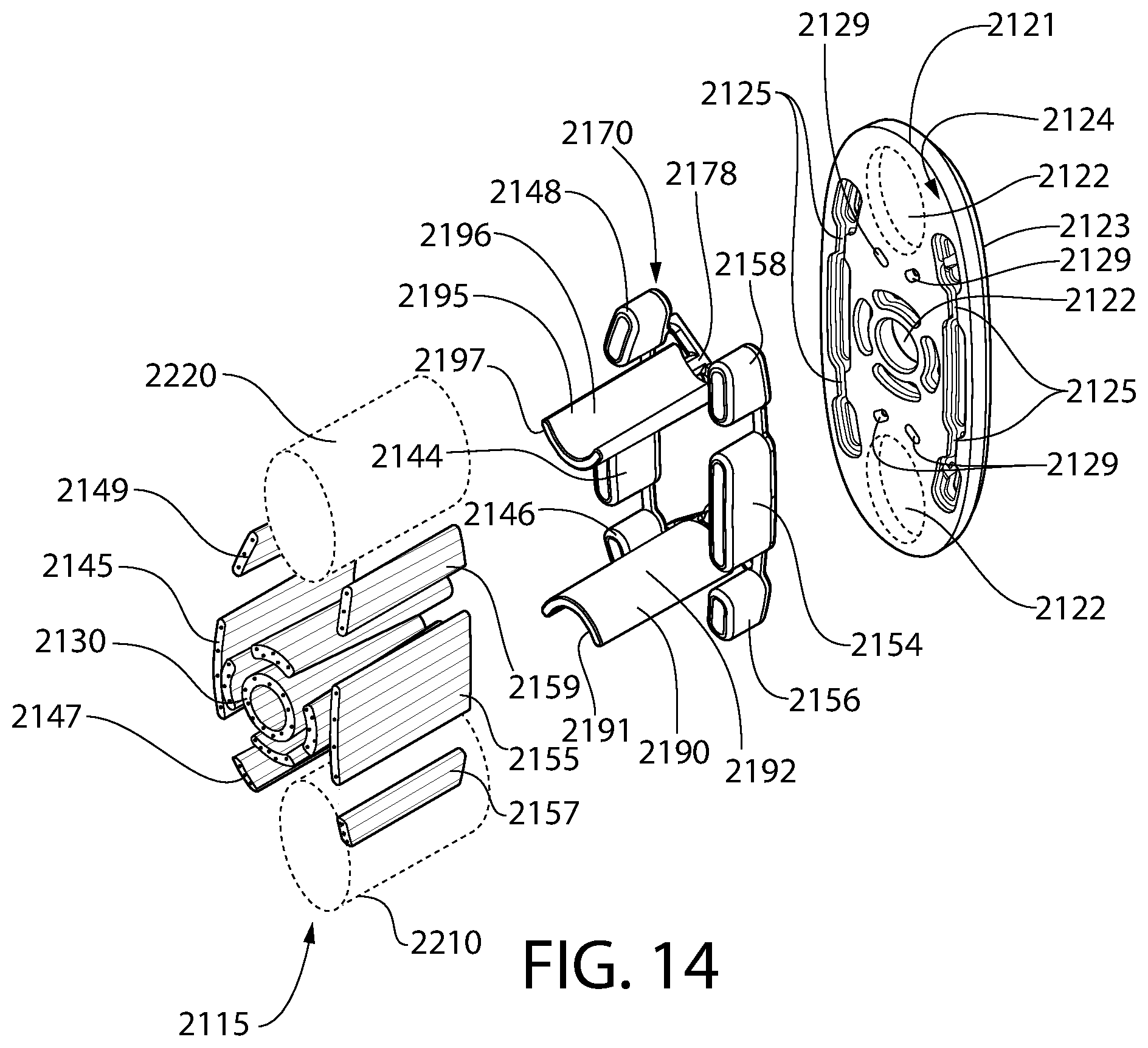 Patent US11779102 Figure 14 – Oral care implement