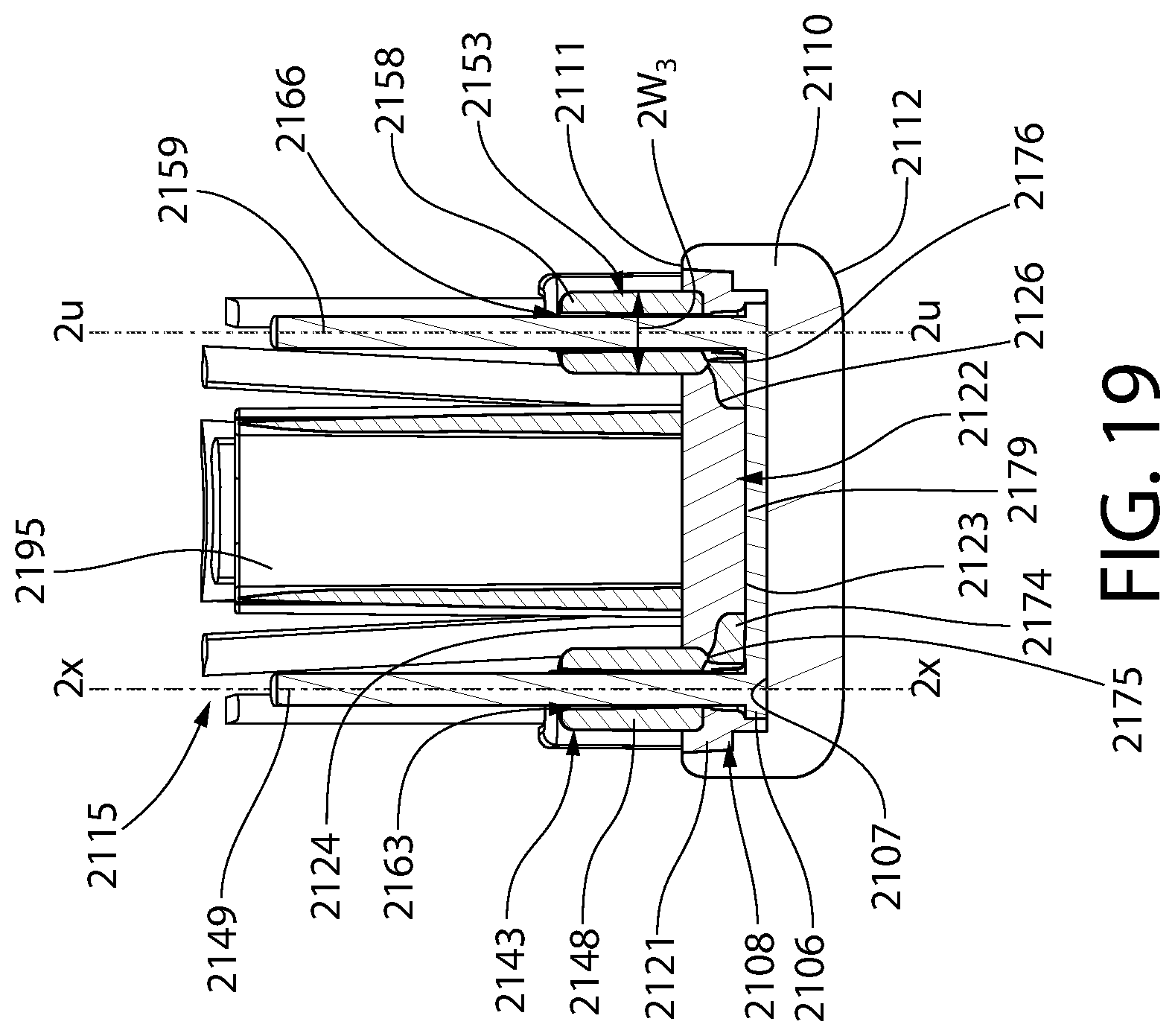 Patent US11779102 Figure 19 – Oral care implement