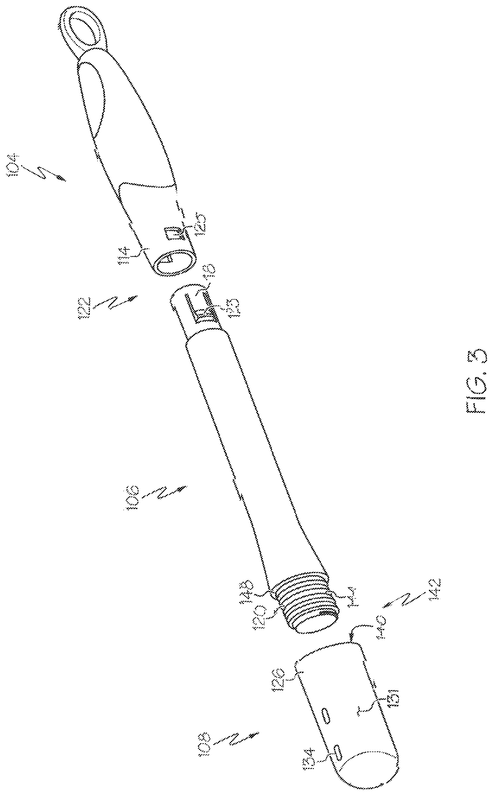 Patent US11779103 Figure 3 – Cleaner dispensing toilet bowl brush and holder