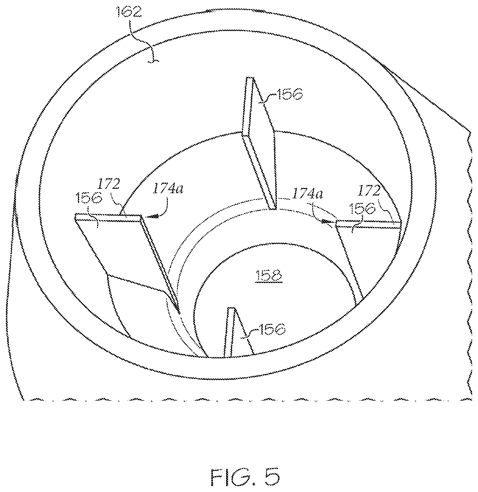Patent US11779103 Figure 5 – Cleaner dispensing toilet bowl brush and holder