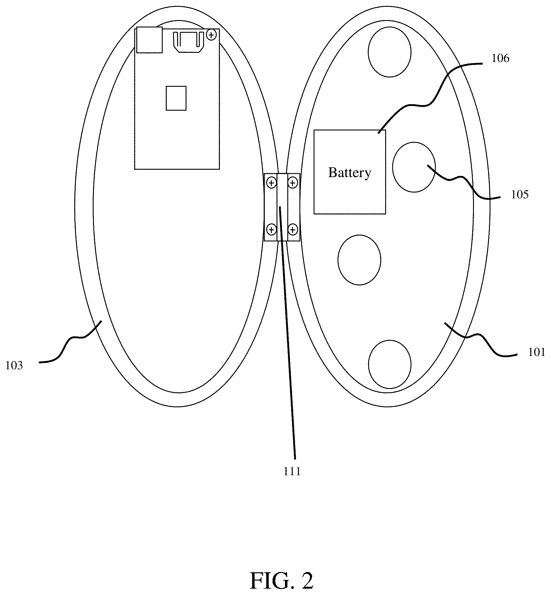 Patent US11779104 Figure 2 – Wave hairstyle generating brush