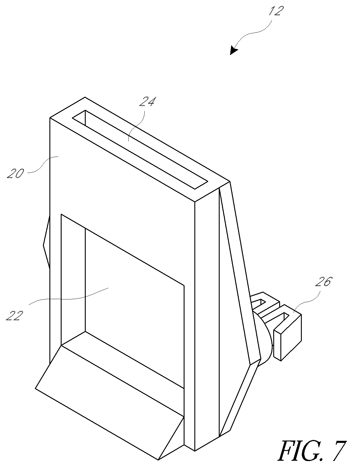 Patent US11779112 Figure 7 – Drawer glide mechanism