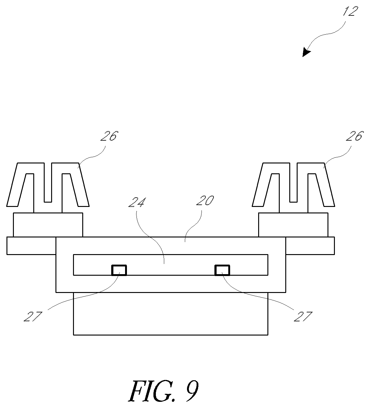 Patent US11779112 Figure 9 – Drawer glide mechanism