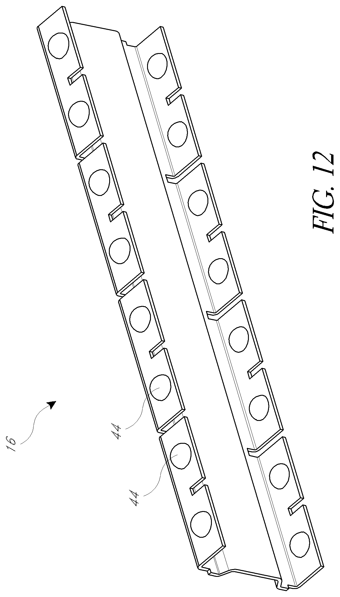 Patent US11779112 Figure 12 – Drawer glide mechanism
