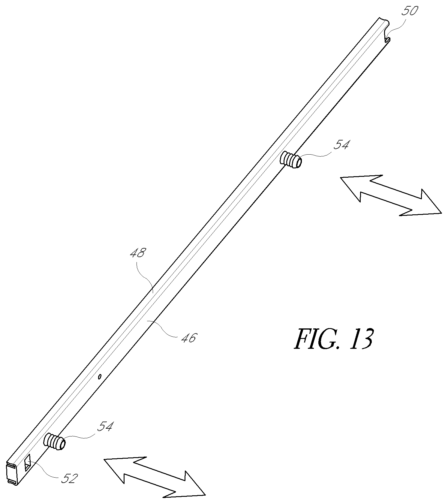 Patent US11779112 Figure 14 – Drawer glide mechanism