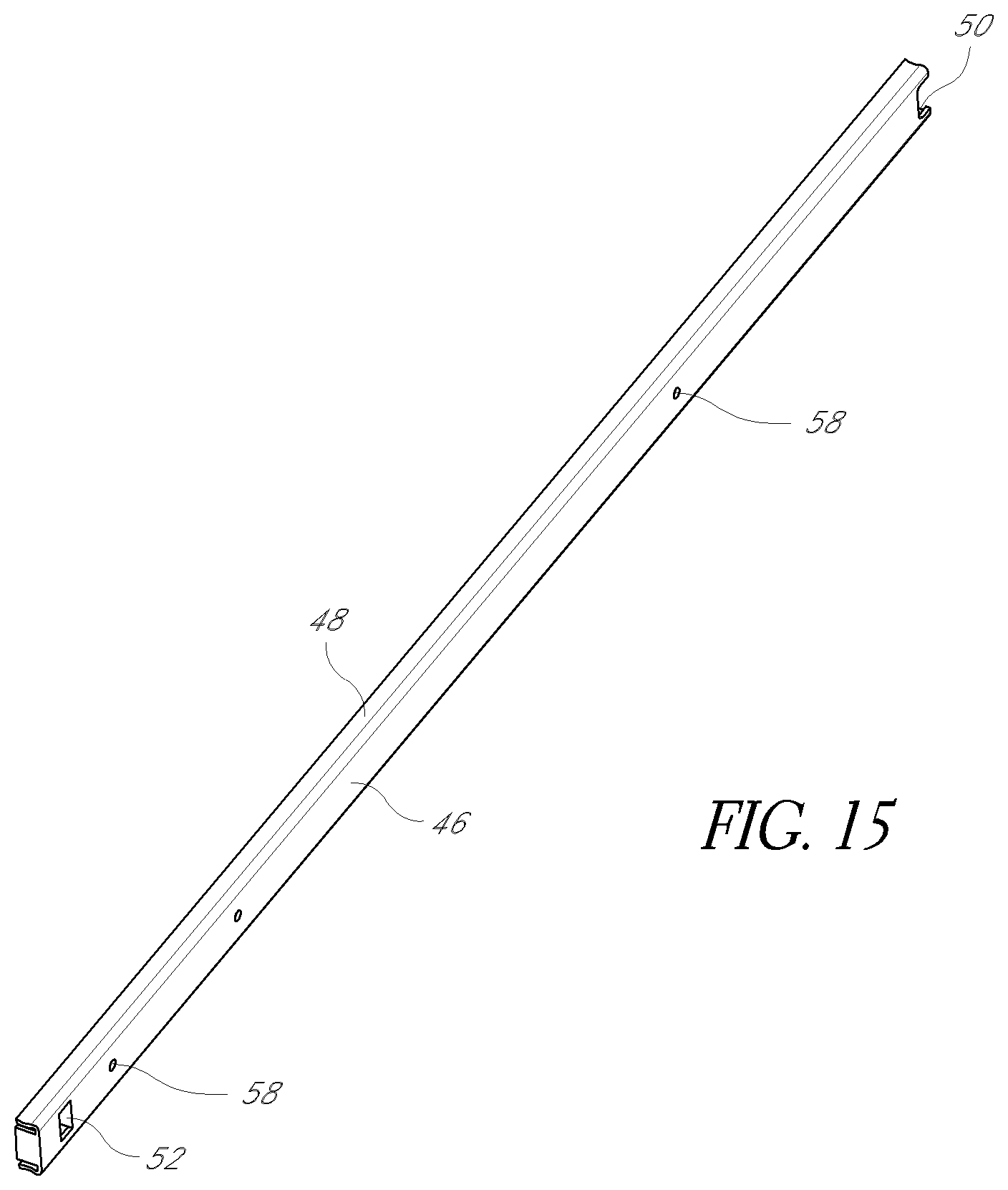Patent US11779112 Figure 16 – Drawer glide mechanism