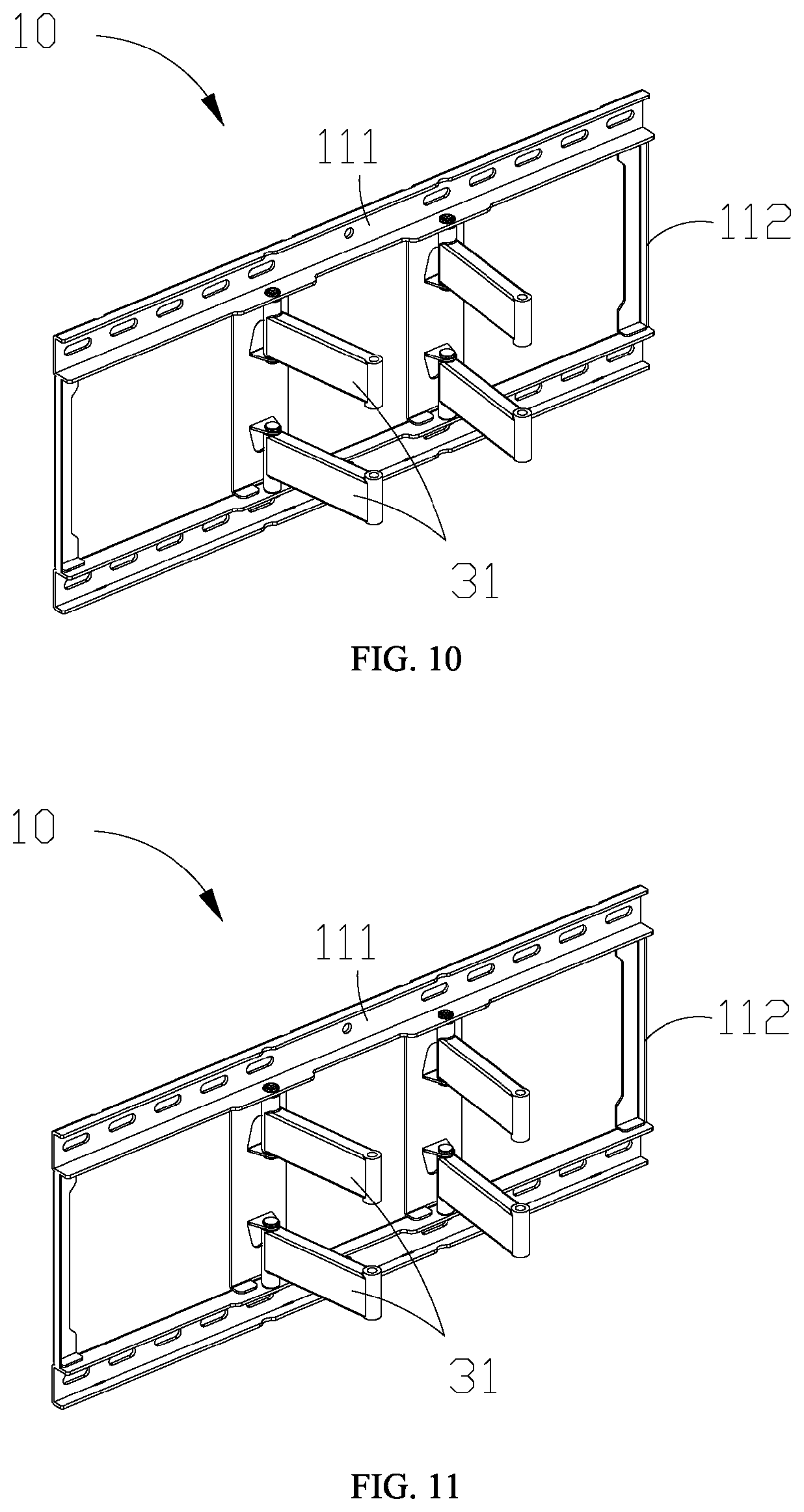 Patent US11779115 Figure 10 – Display mounting apparatus