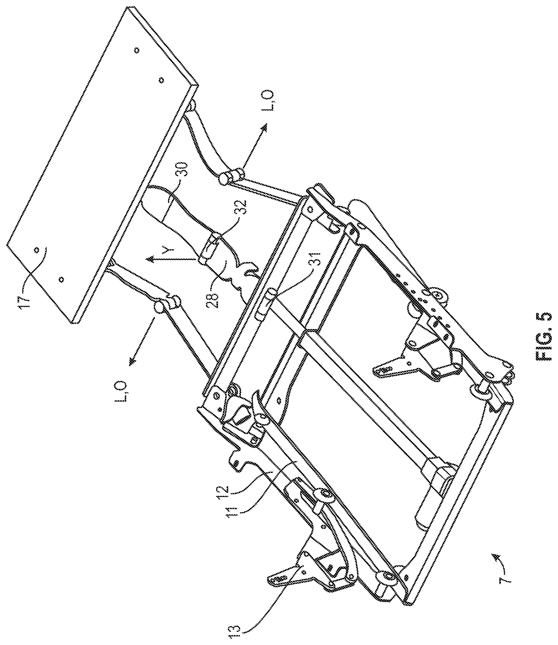 Patent US11779117 Figure 4 – Drive mechanism