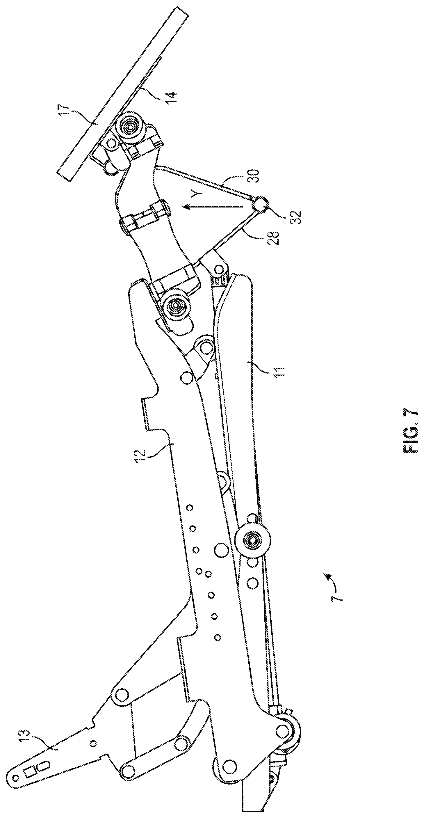 Patent US11779117 Figure 6 – Drive mechanism