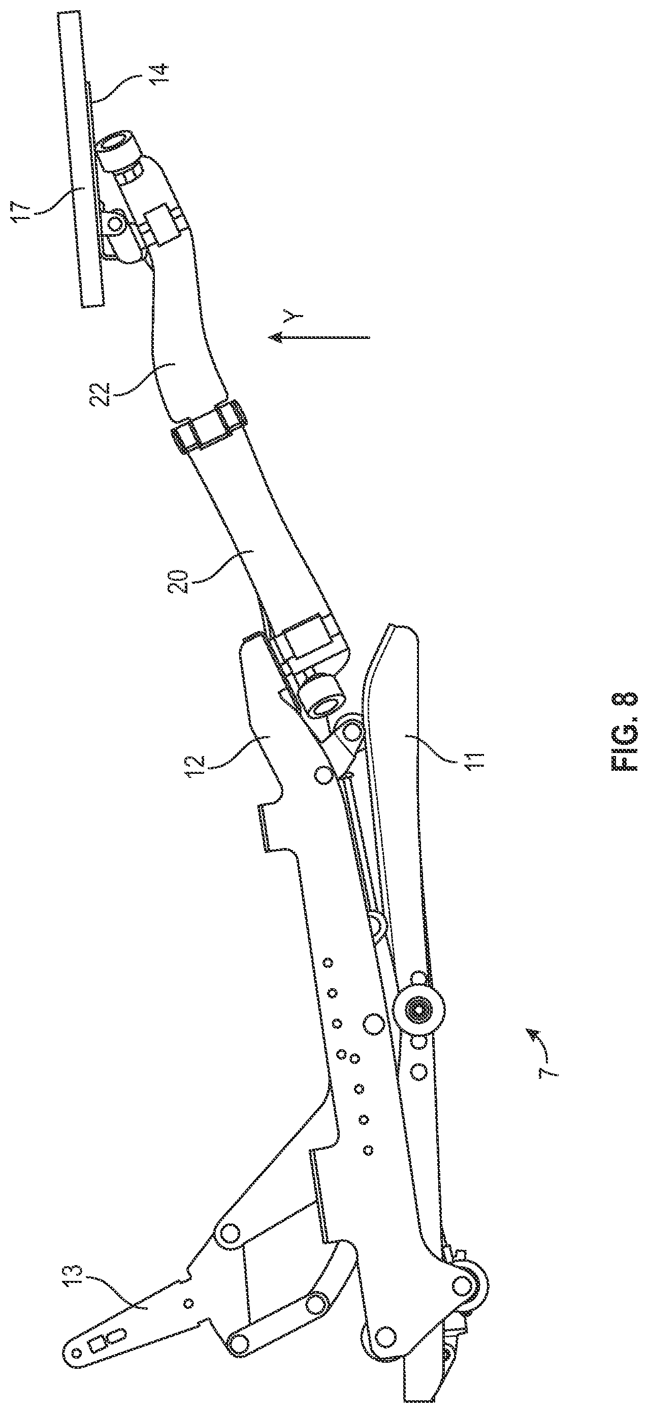 Patent US11779117 Figure 7 – Drive mechanism