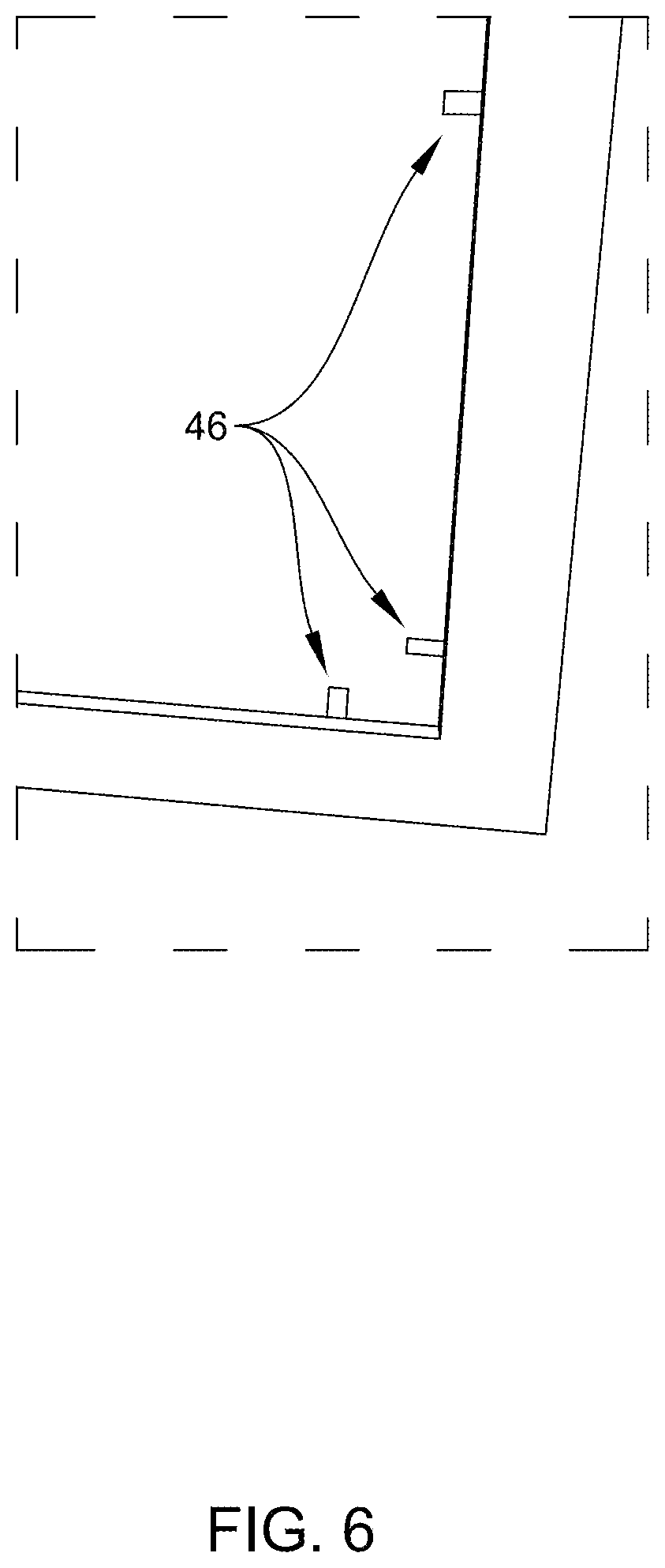 Patent US11779119 Figure 4 – Folding chair with user interchangeable frame and coat rack adapted for hanging on a wall