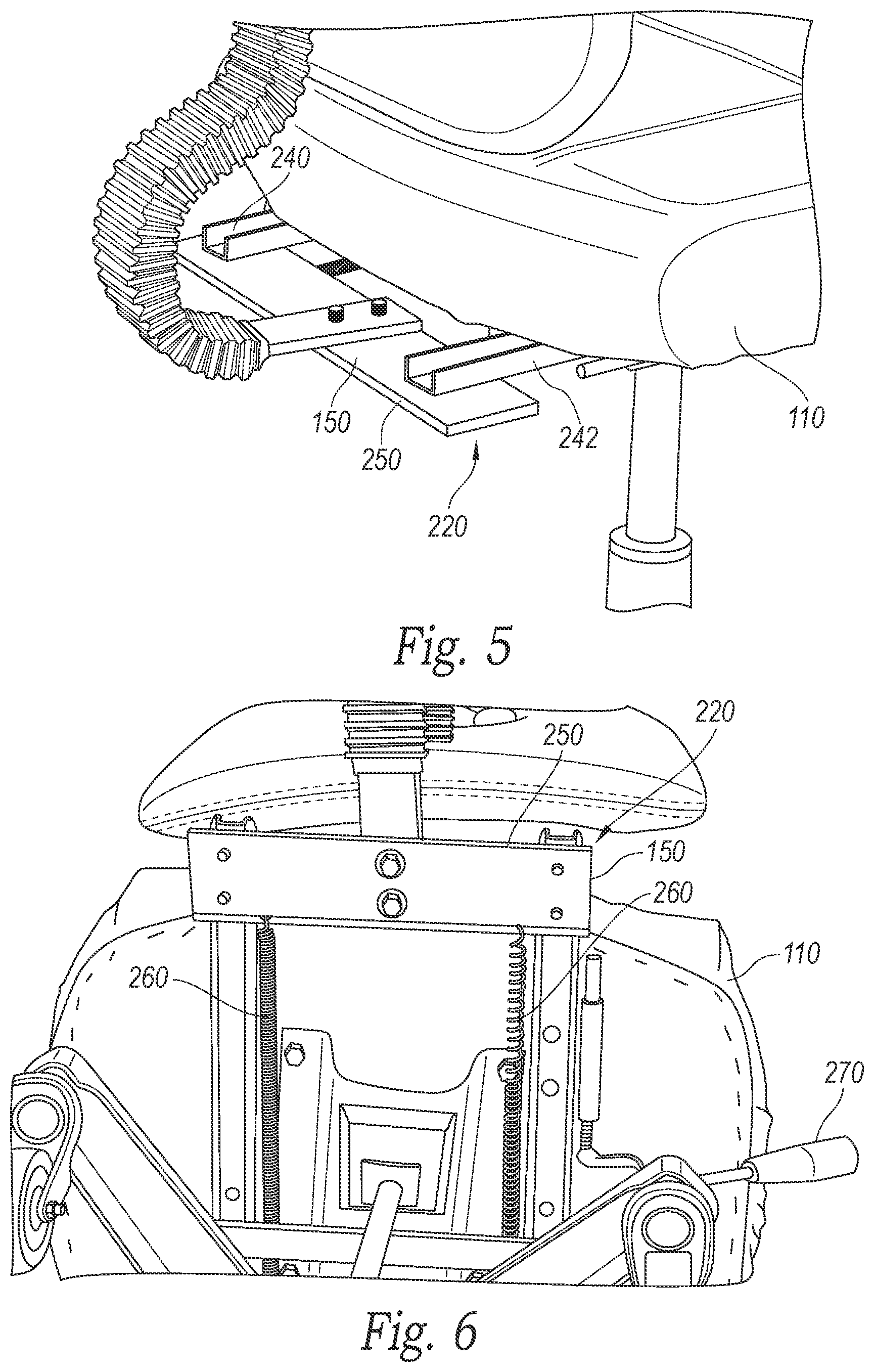 Patent US11779120 Figure 3 – Chairs with adjustable back supports