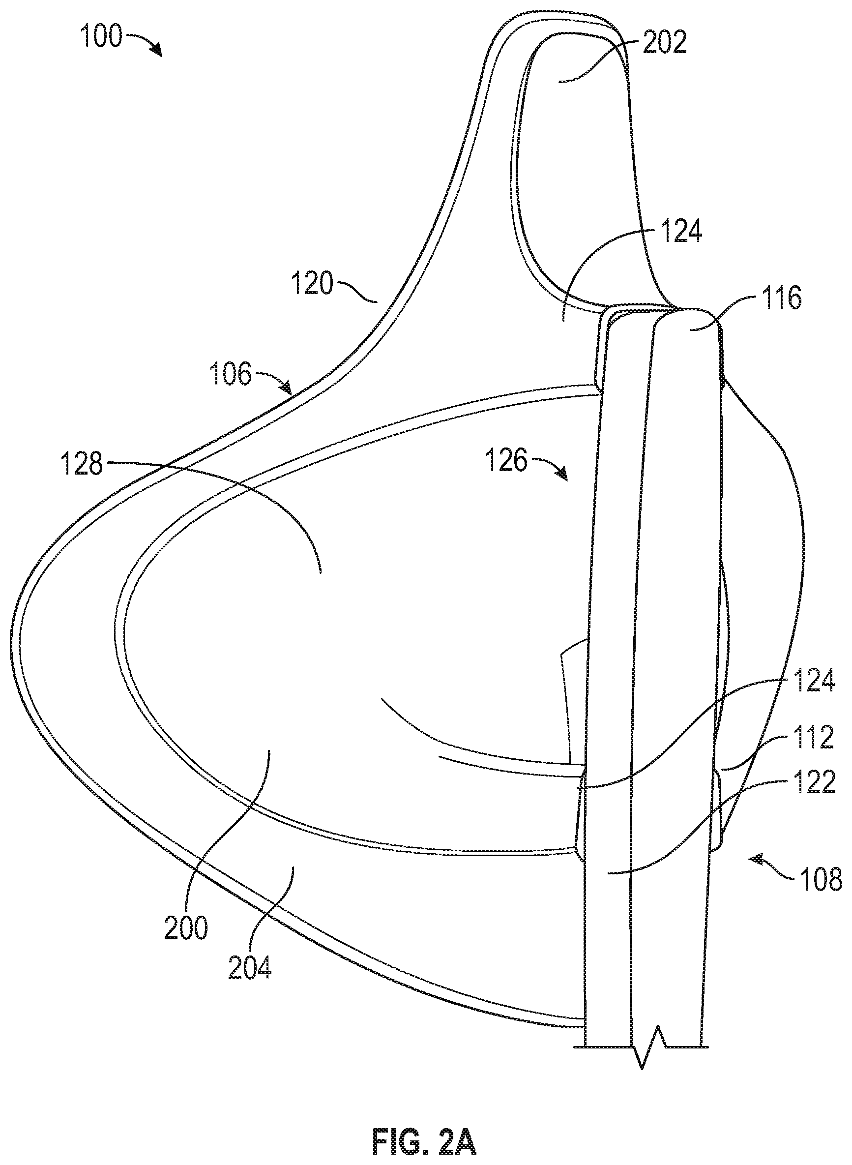 Patent US11779121 Figure 2 – Chair having pliable backrest and methods for same