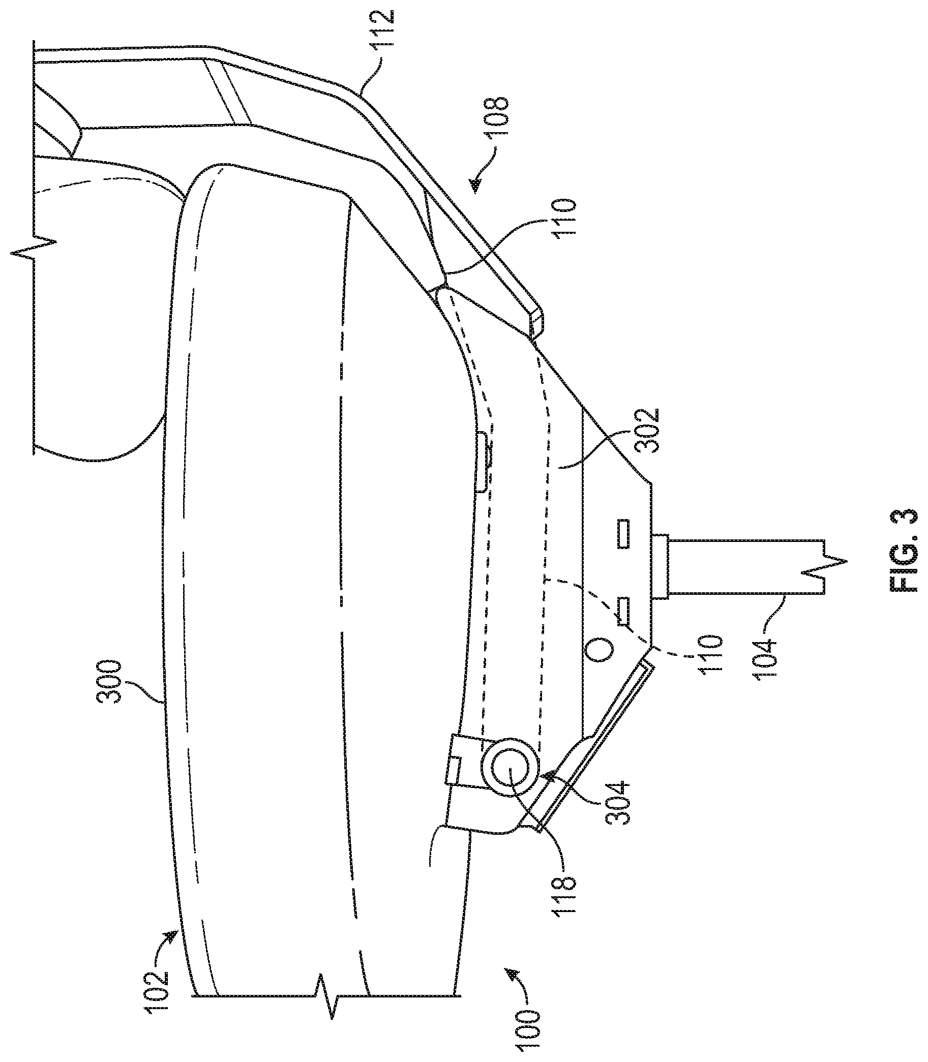 Patent US11779121 Figure 4 – Chair having pliable backrest and methods for same
