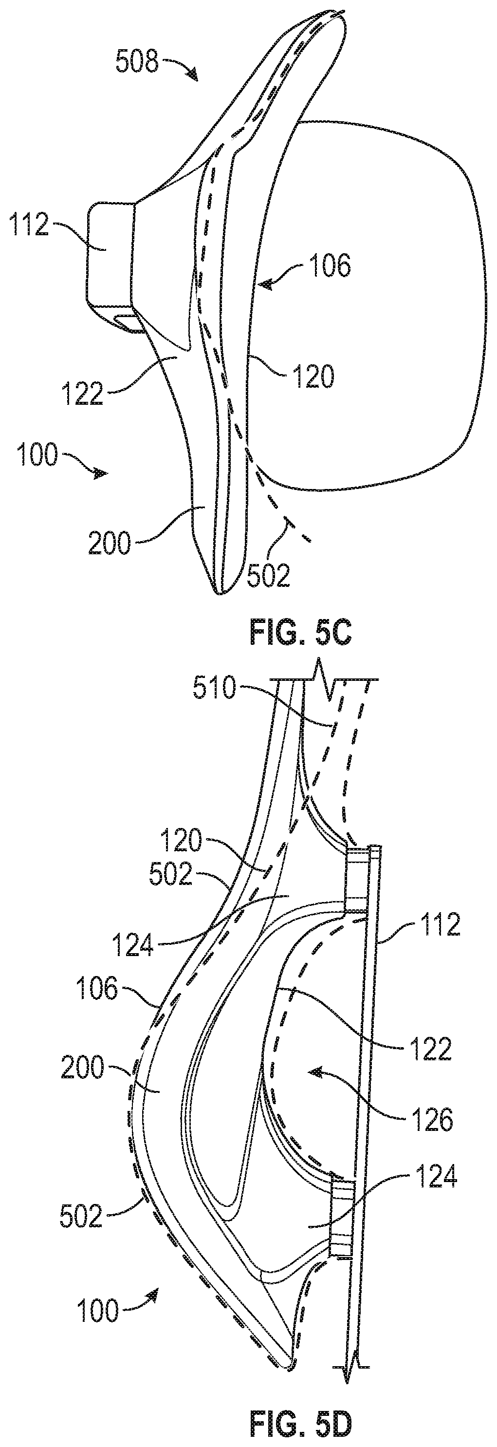 Patent US11779121 Figure 7 – Chair having pliable backrest and methods for same