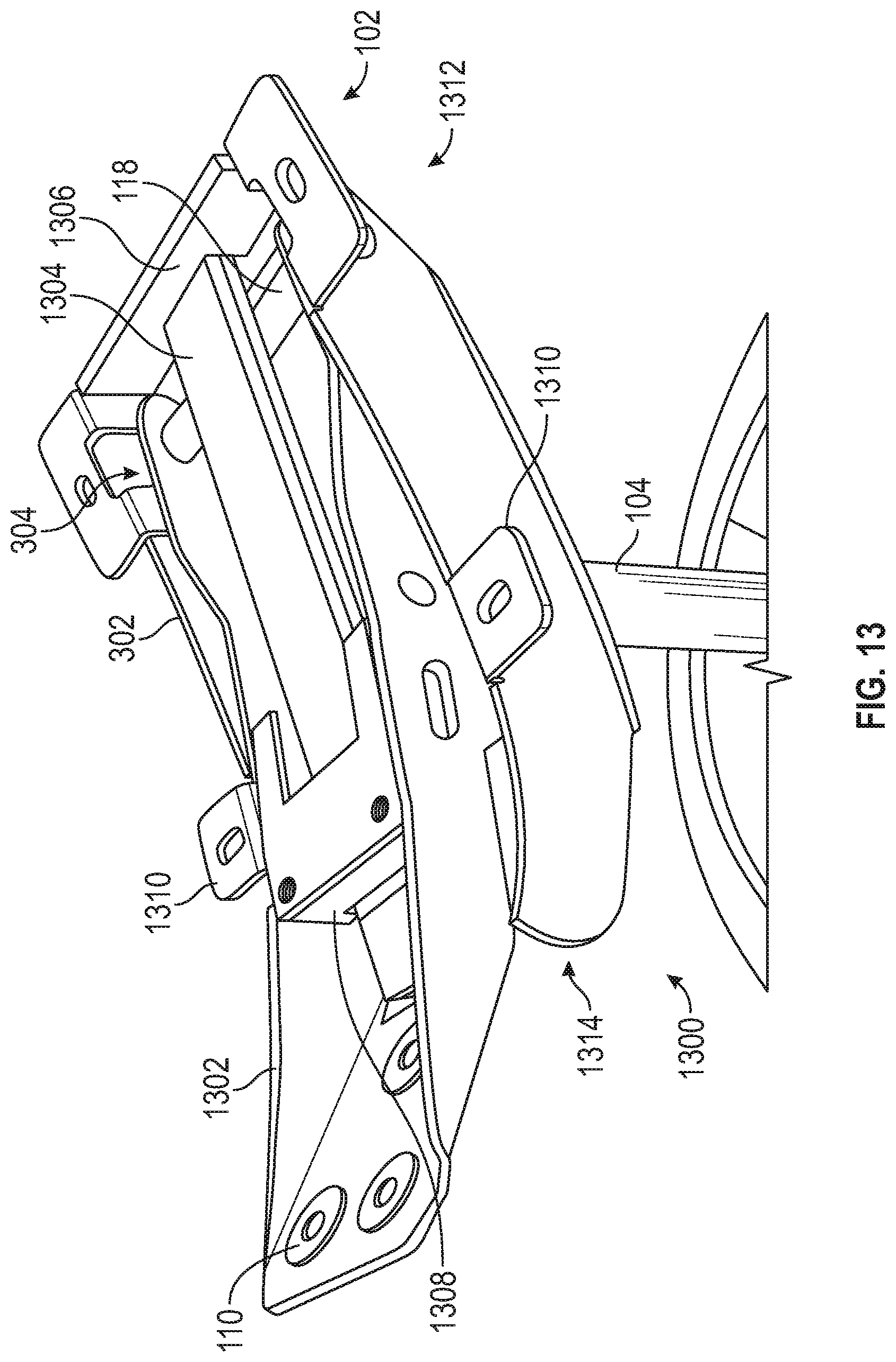Patent US11779121 Figure 14 – Chair having pliable backrest and methods for same