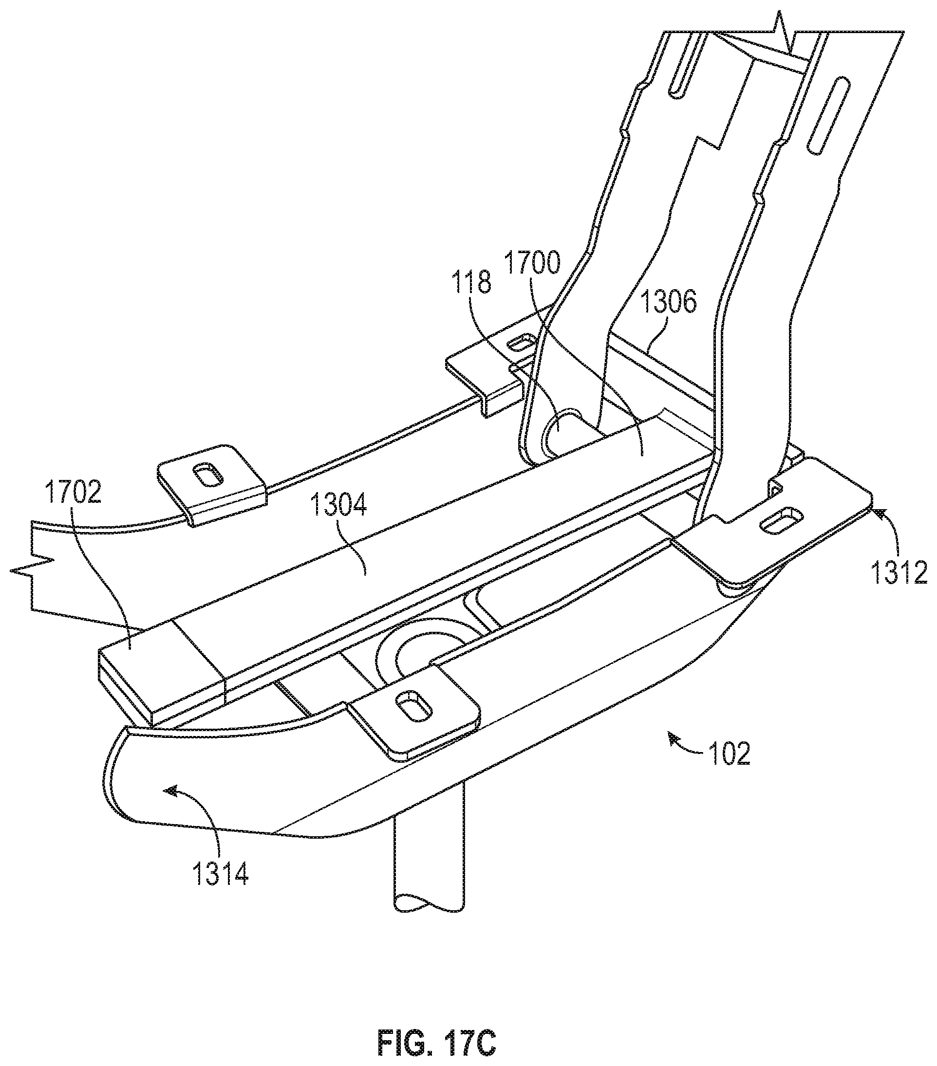 Patent US11779121 Figure 19 – Chair having pliable backrest and methods for same