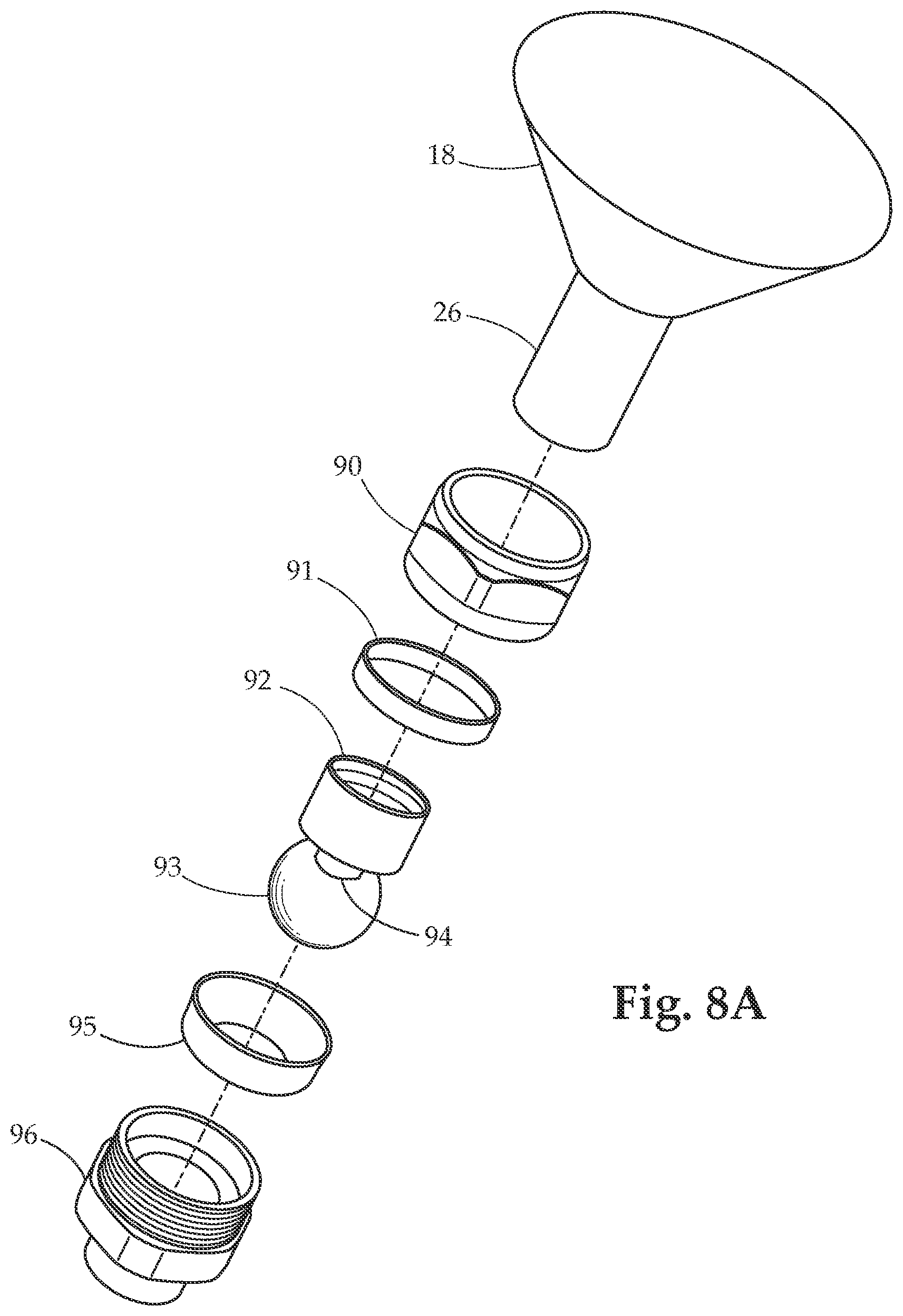 Patent US11779122 Figure 6 – Adjustable breast pump flange