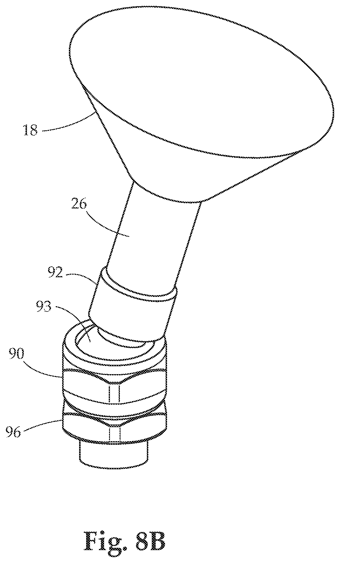 Patent US11779122 Figure 7 – Adjustable breast pump flange