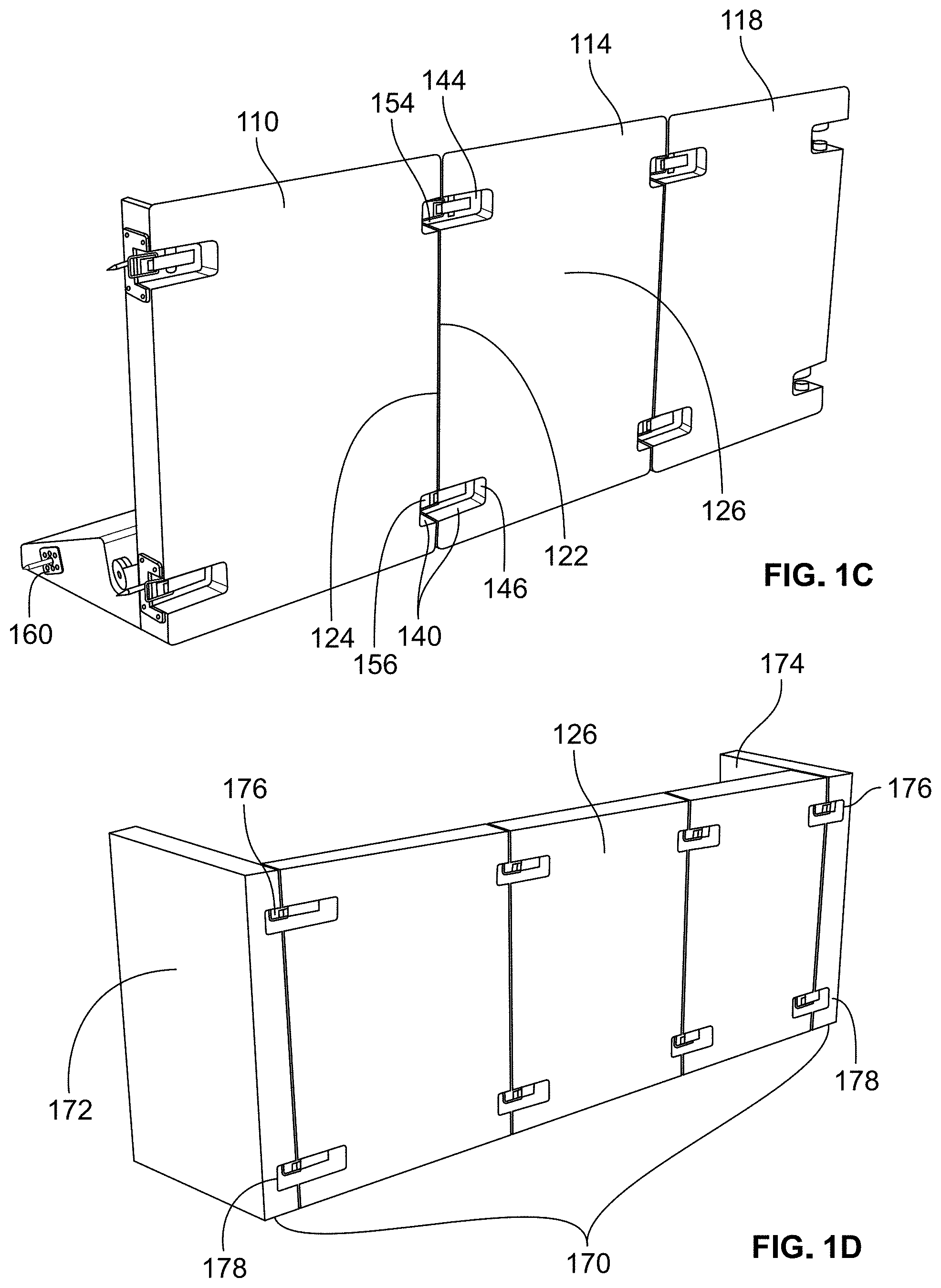 Patent US11779123 Figure 2 – Modular sofa construction and methods for assembly