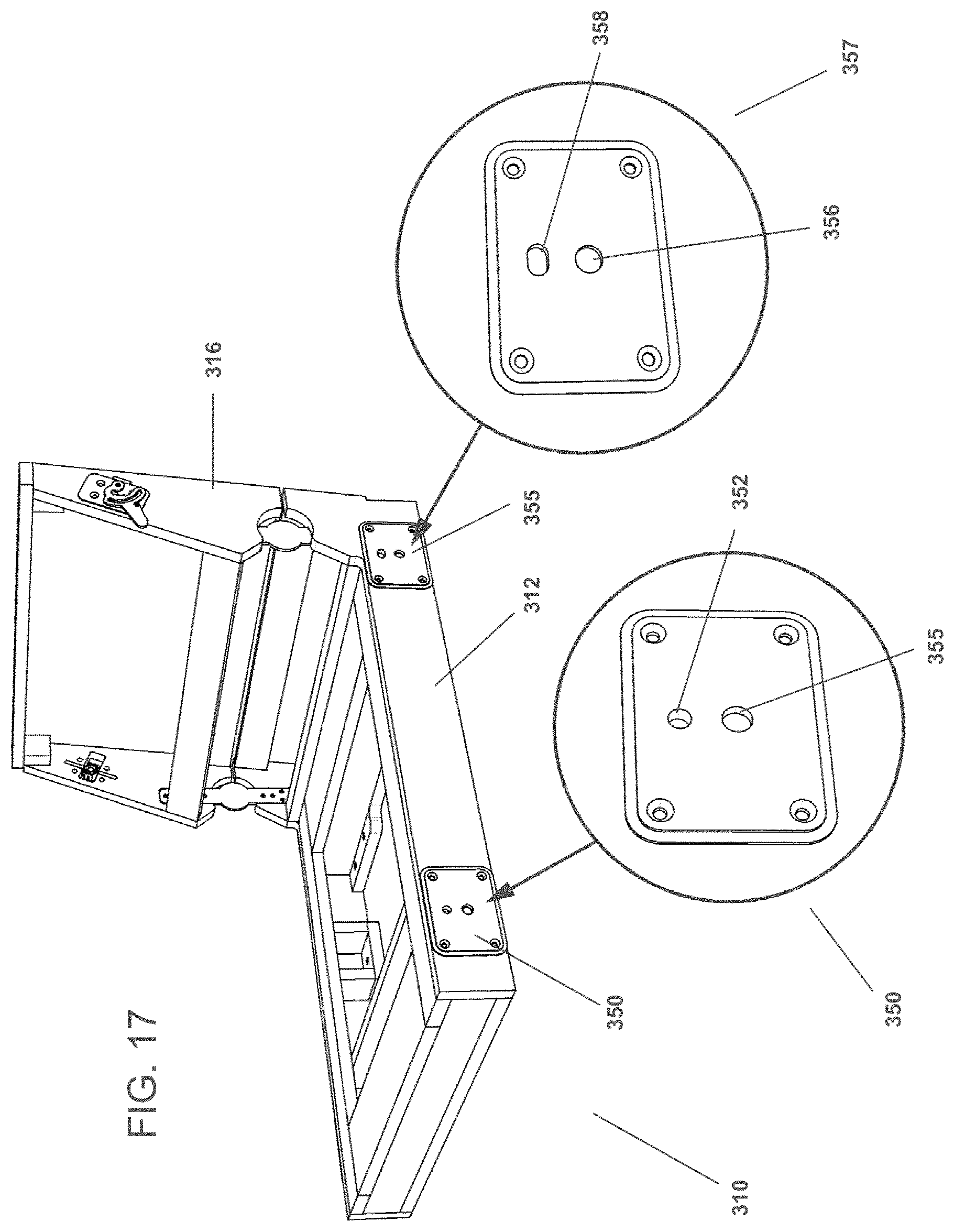 Patent US11779123 Figure 20 – Modular sofa construction and methods for assembly