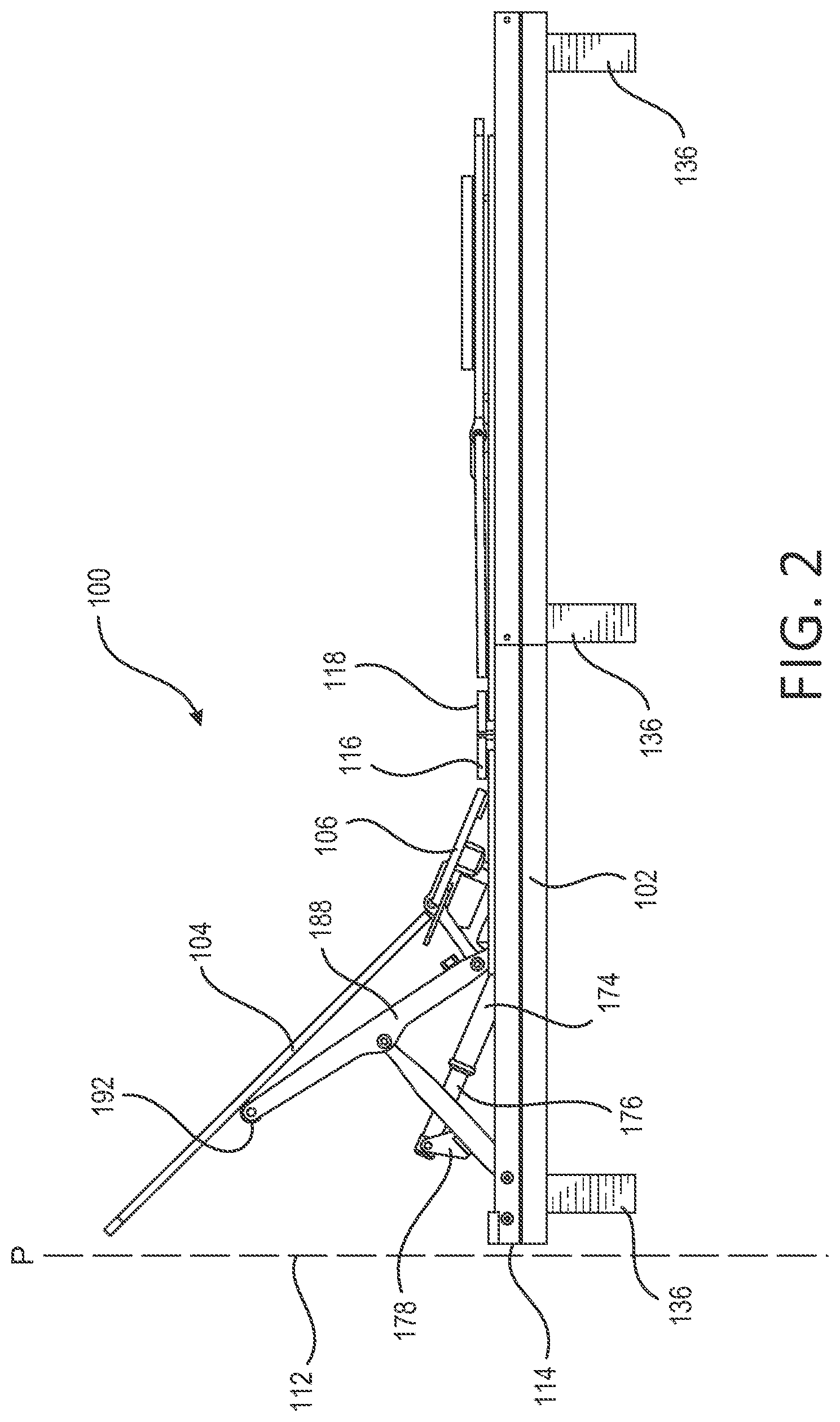 Patent US11779124 Figure 2 – Zero gap foldable powered bed