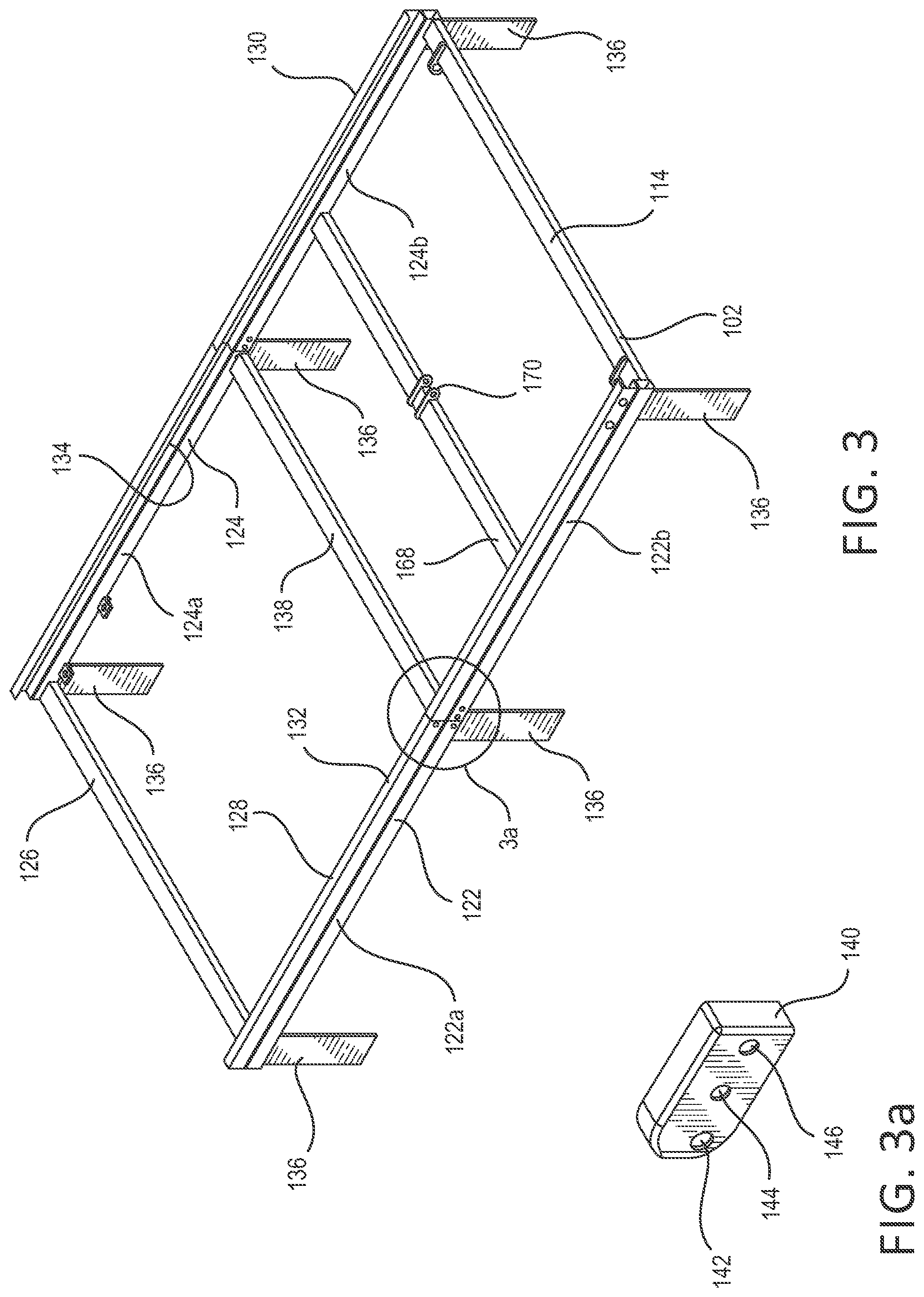 Patent US11779124 Figure 3 – Zero gap foldable powered bed