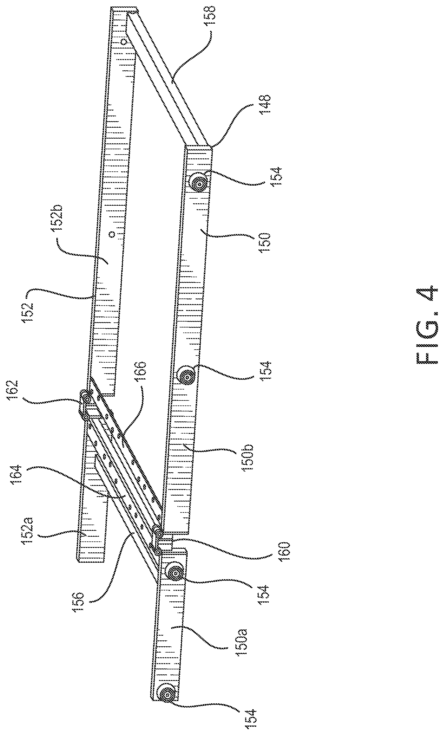 Patent US11779124 Figure 7 – Zero gap foldable powered bed