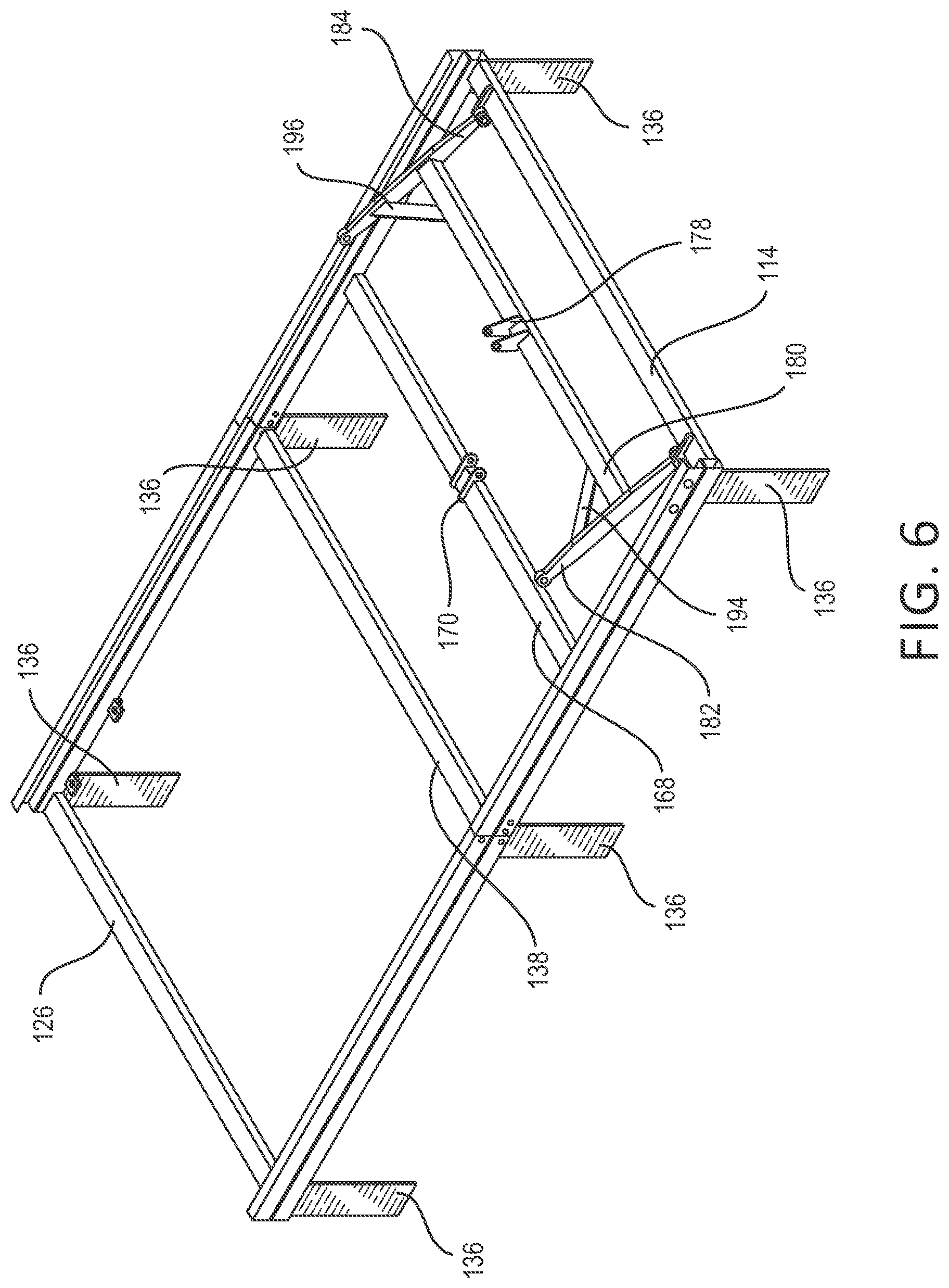 Patent US11779124 Figure 9 – Zero gap foldable powered bed