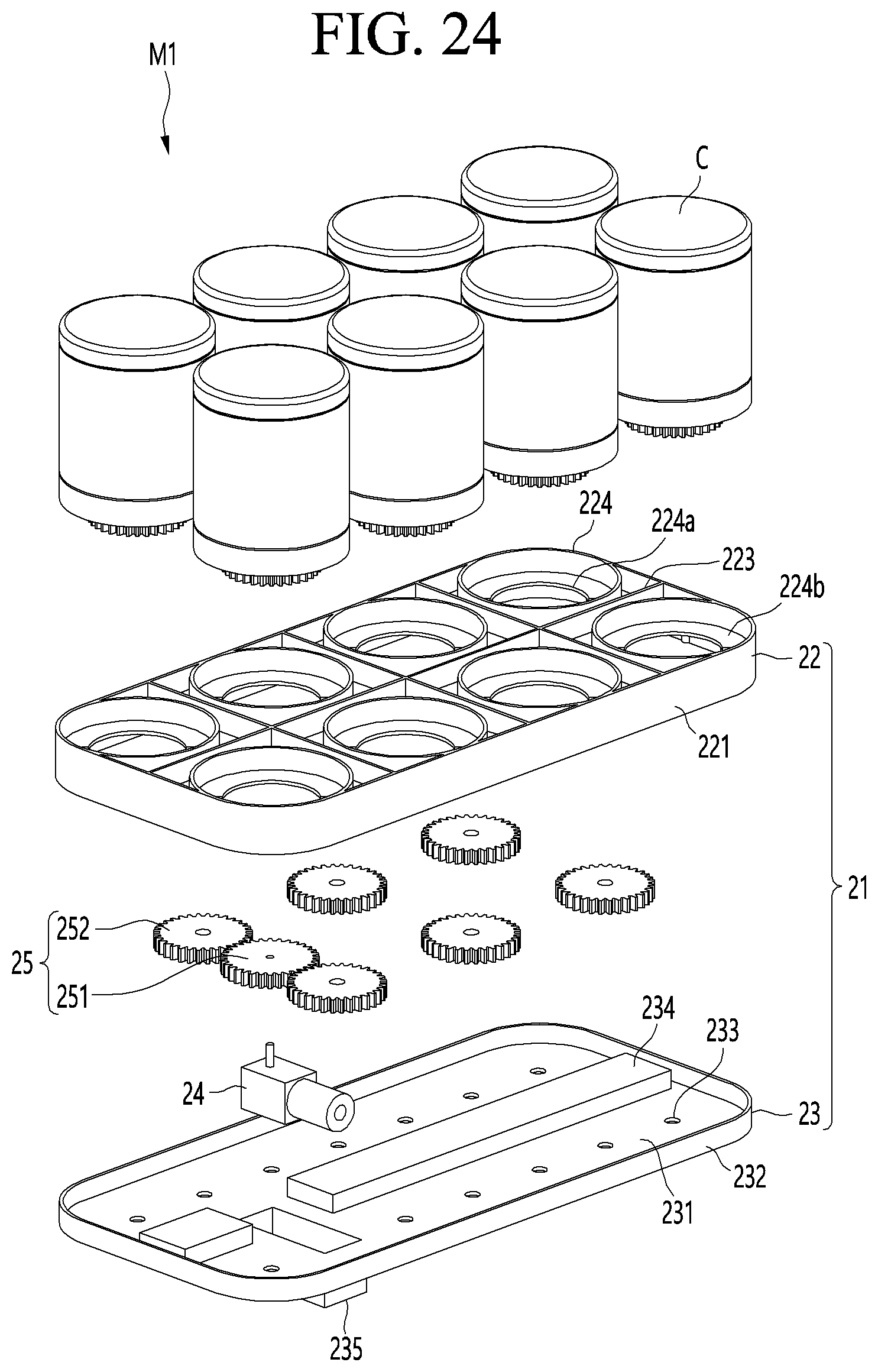Patent US11779125 Figure 12 – Bed